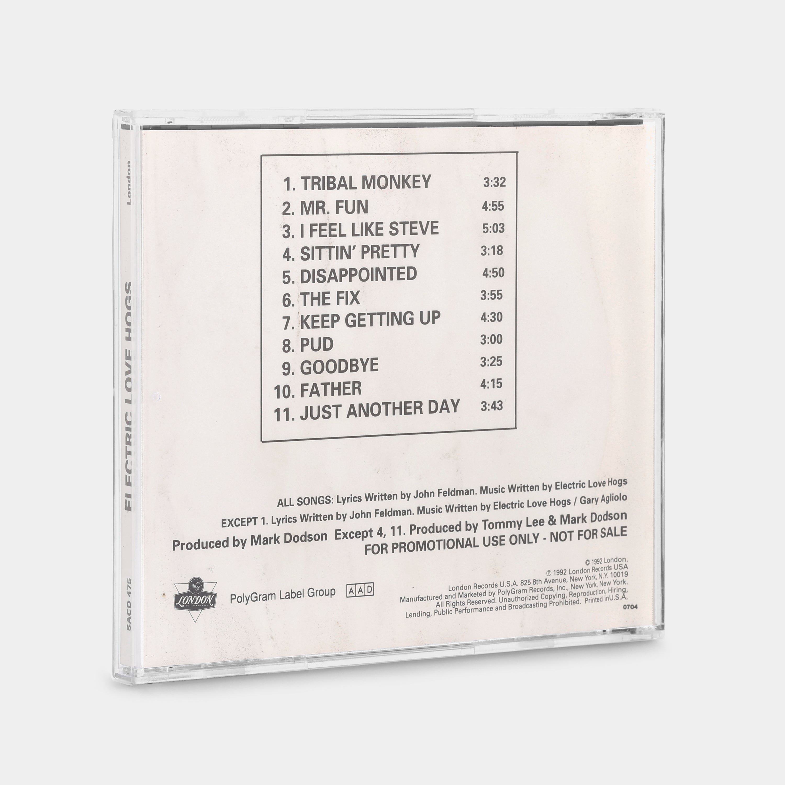 Electric Love Hogs - Electric Love Hogs CD
