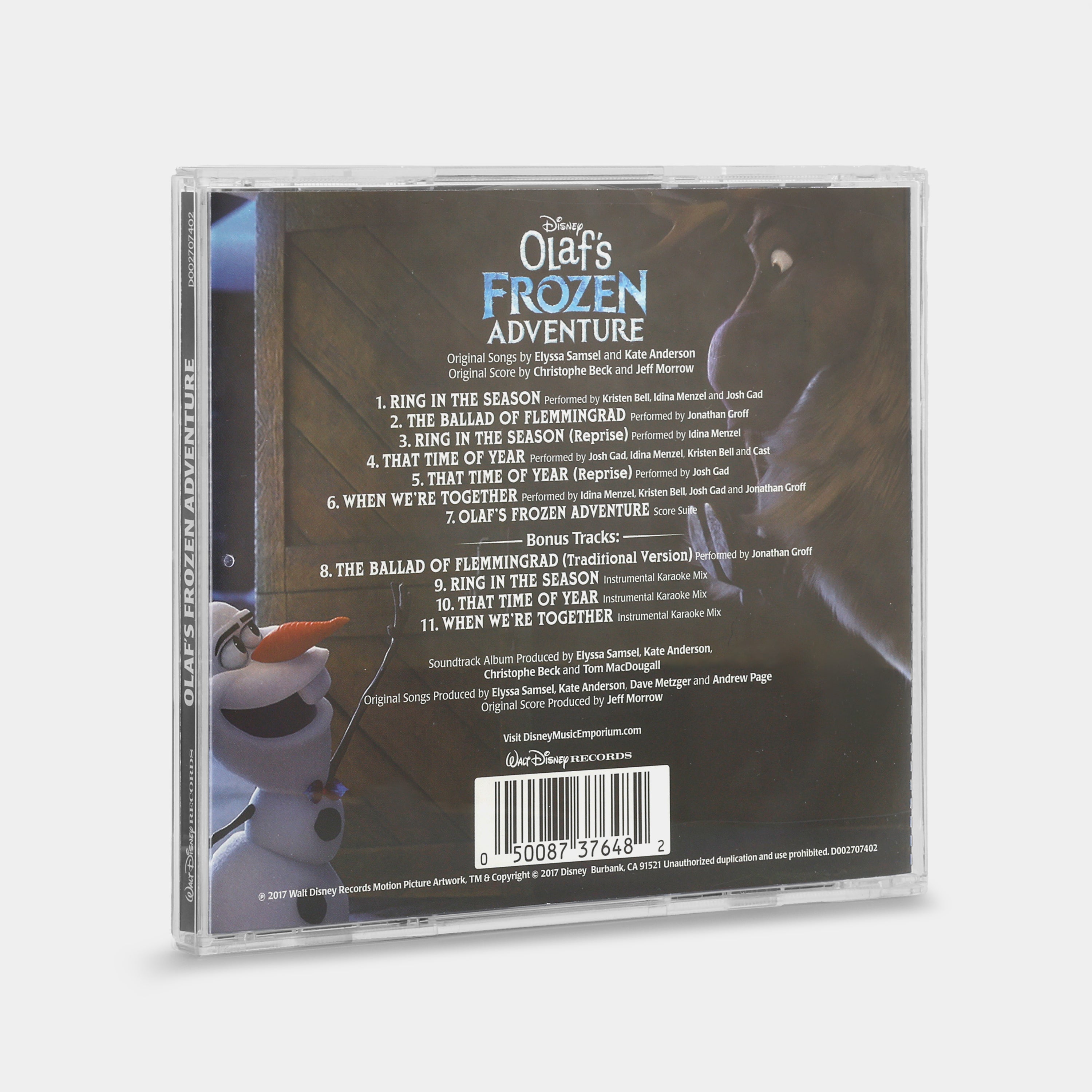 Olaf's Frozen Adventure CD