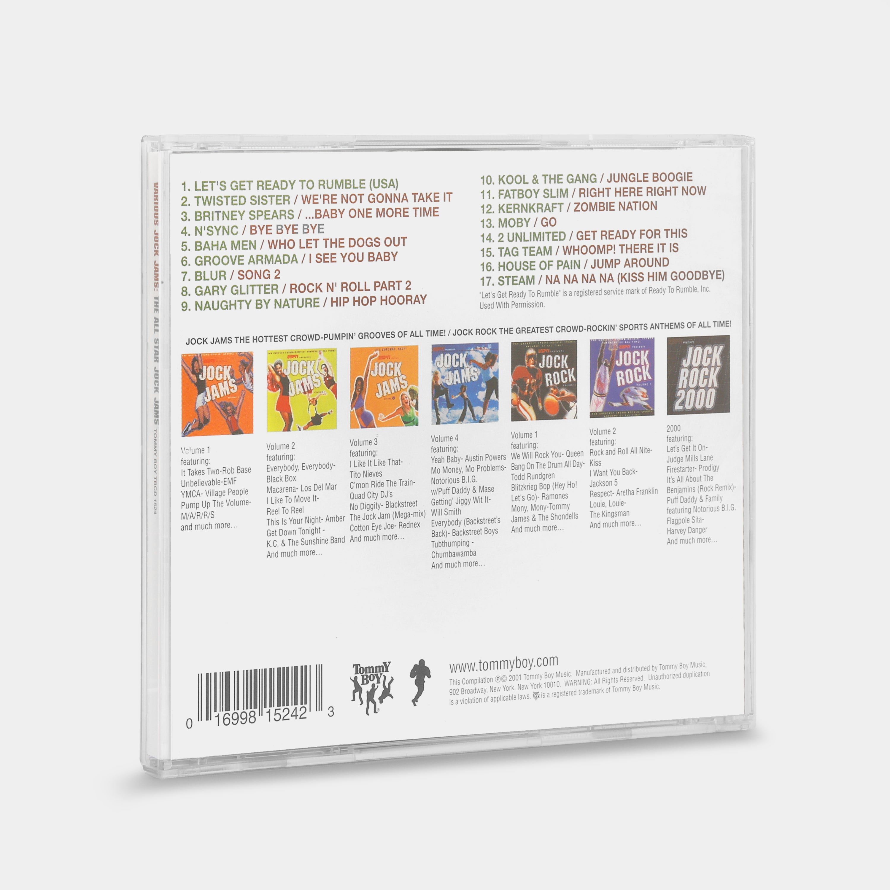 The All Star Jock Jams CD