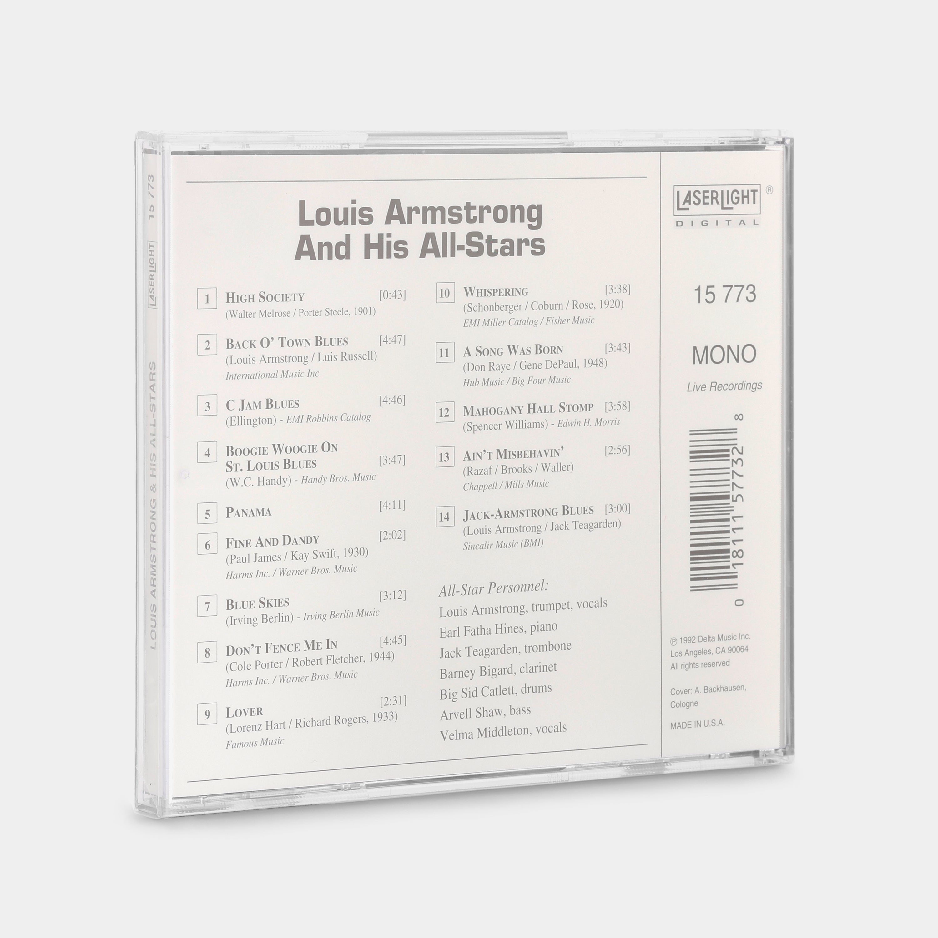 Louis Armstrong & His All Stars (Sealed) CD