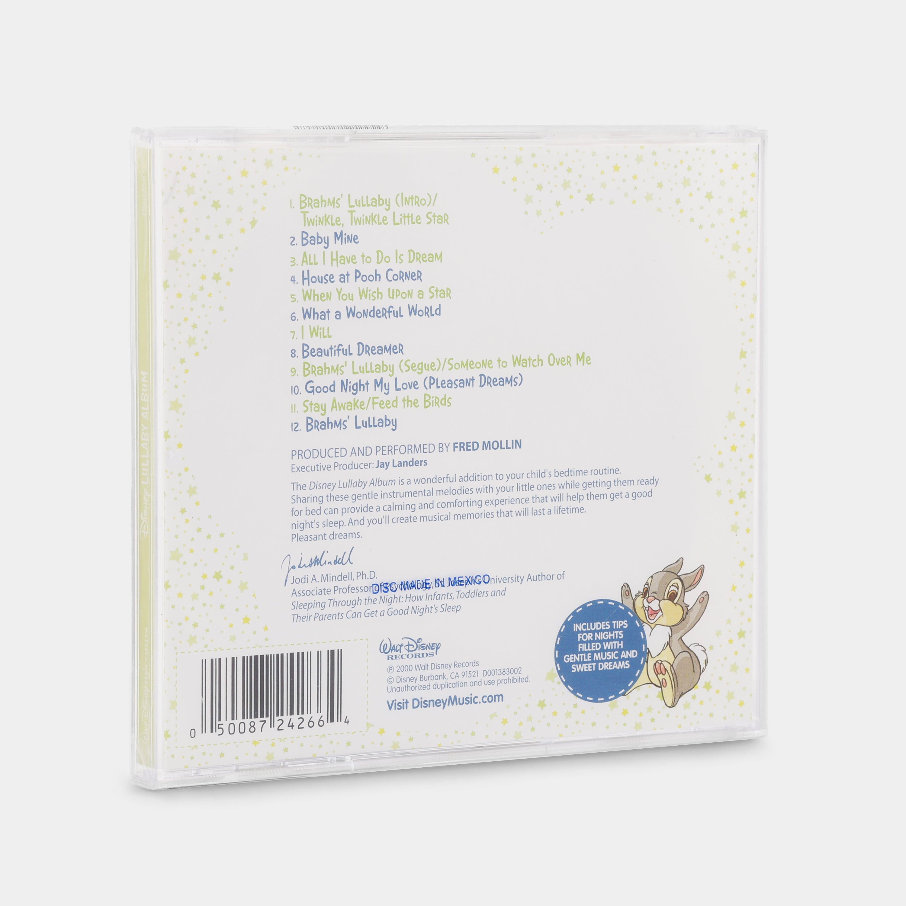 Disney Lullaby Album: Gentle Instrumental Favorites For Baby (Sealed) CD