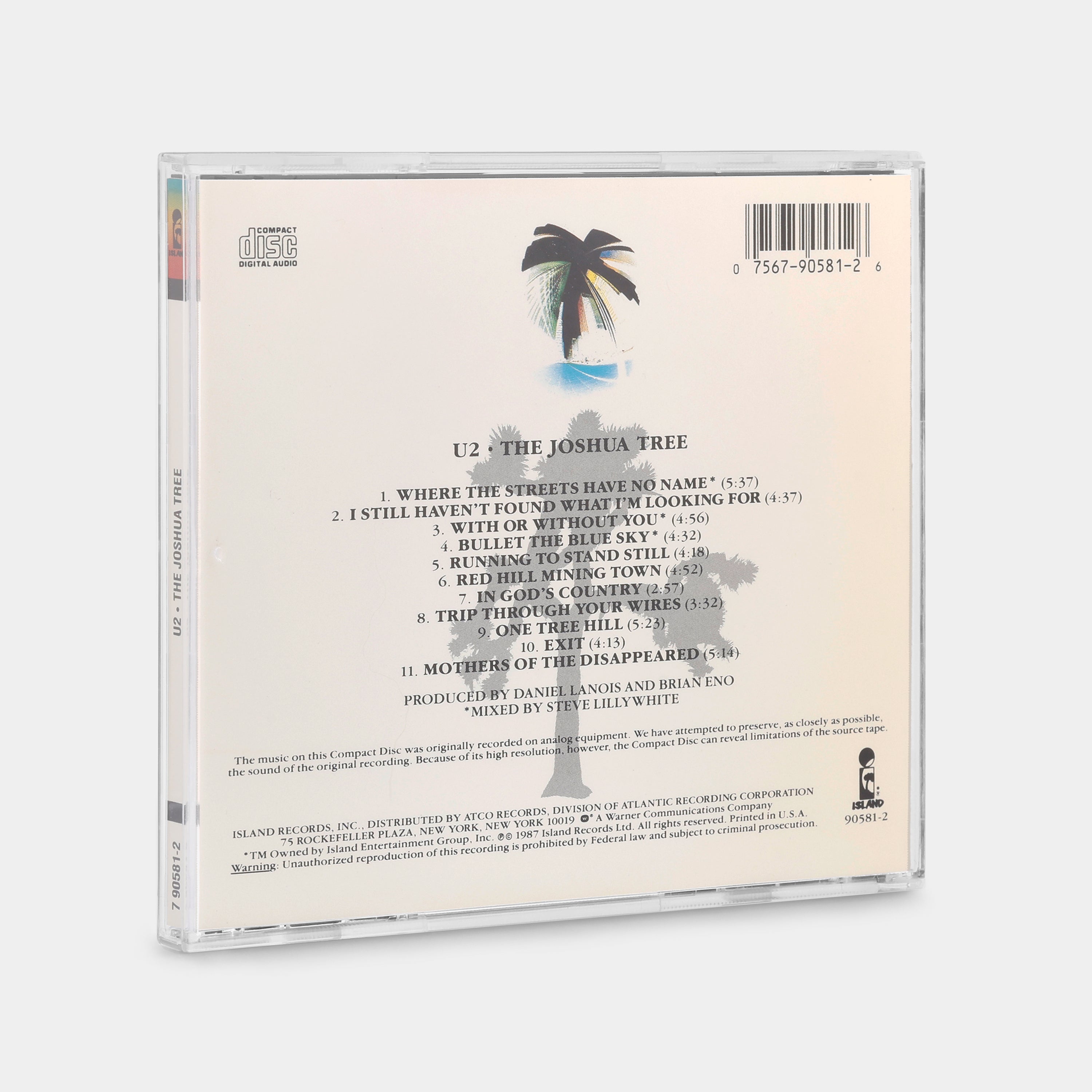 U2 - The Joshua Tree CD