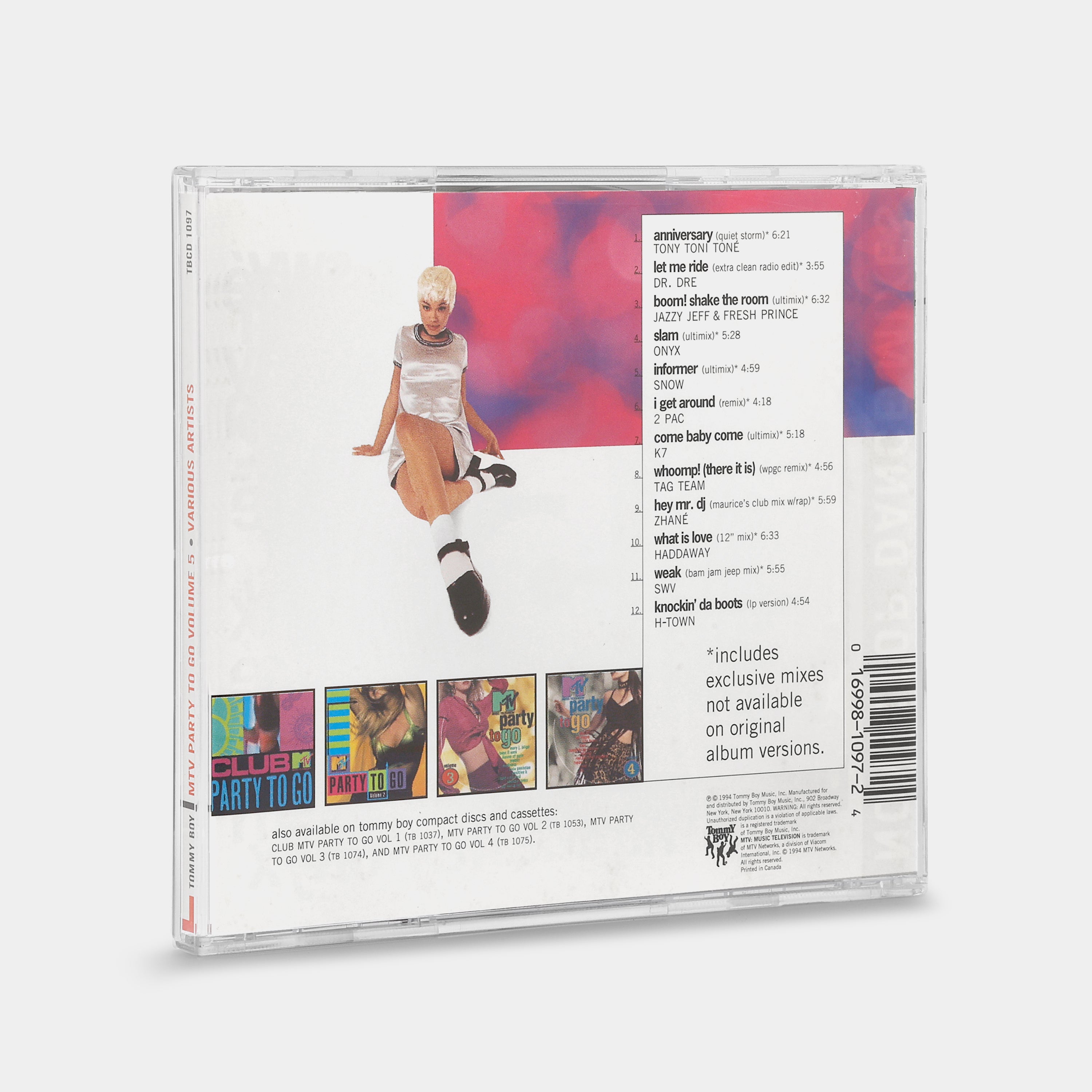 MTV Party To Go Volume 5 CD