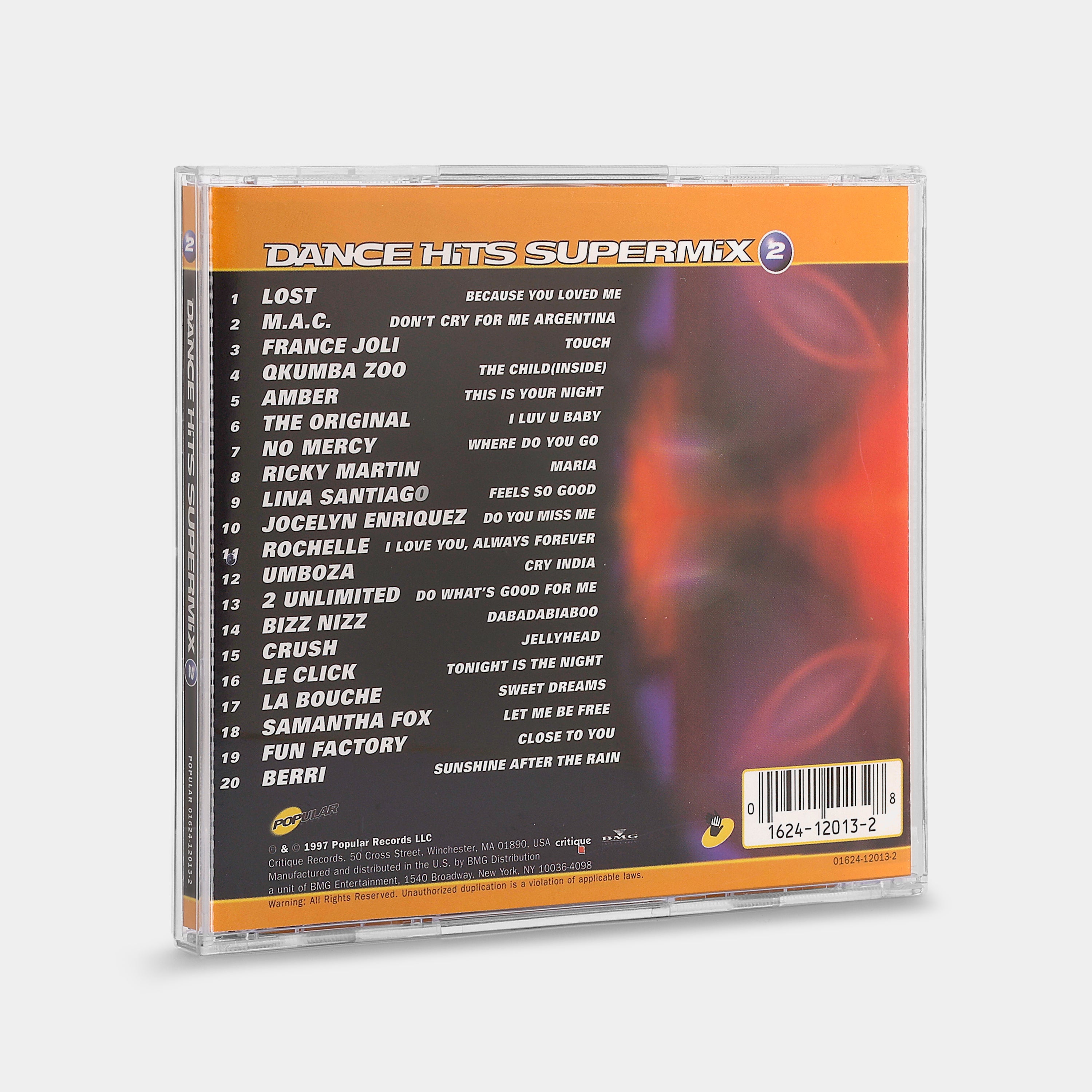 Dance Hits Supermix 2 CD