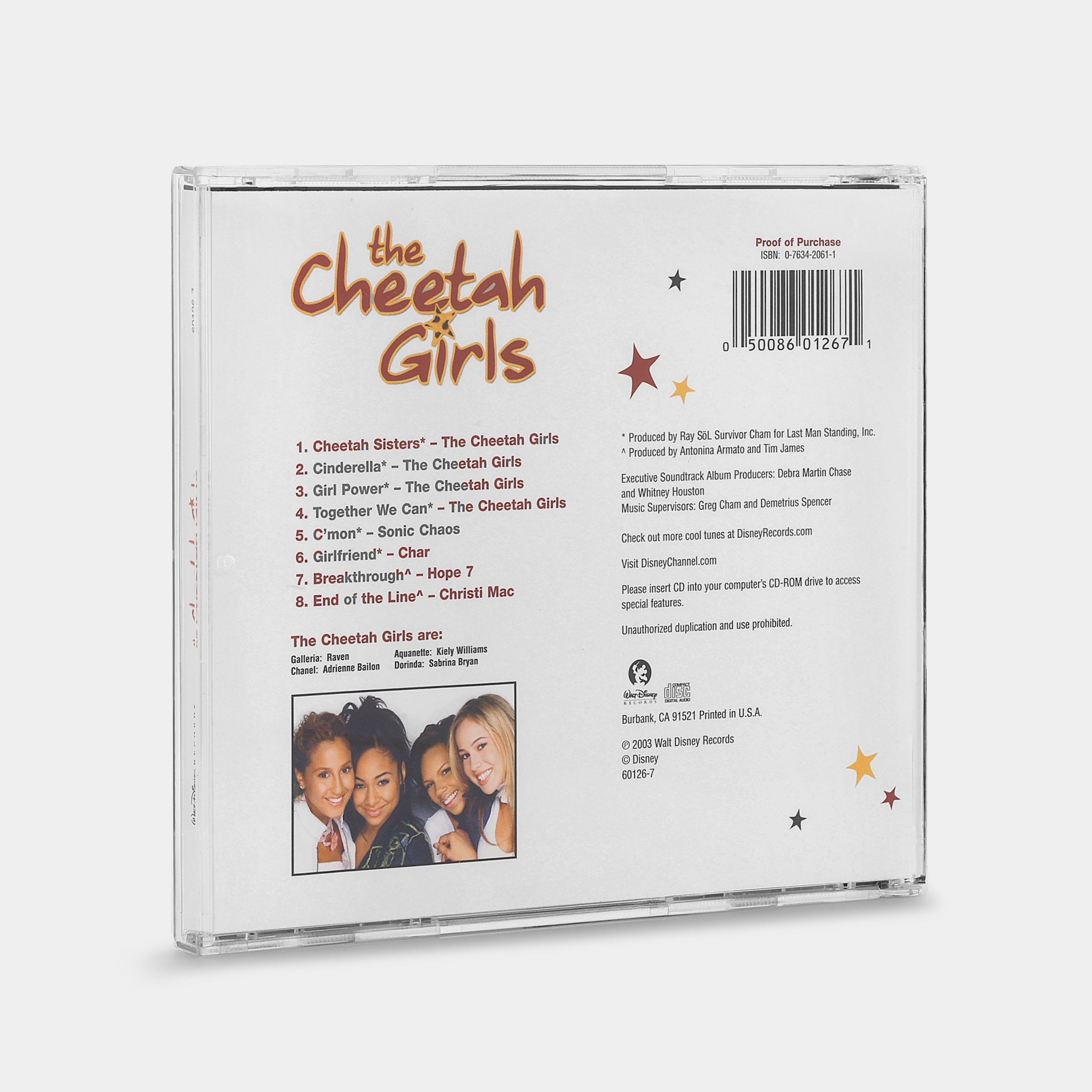 The Cheetah Girls: Songs From The Original Disney Movie CD