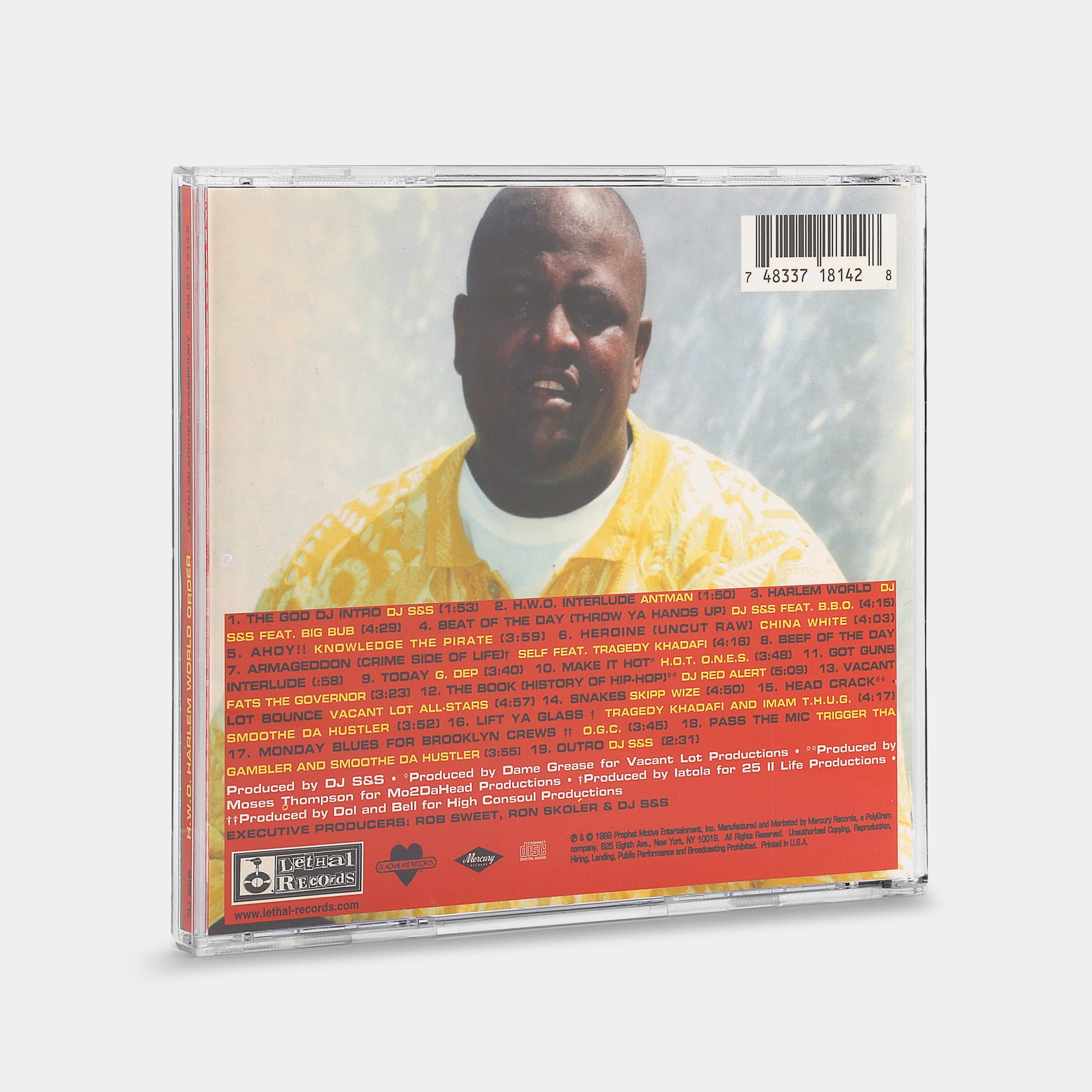 DJ SS - H.W.O. (Harlem World Order) CD