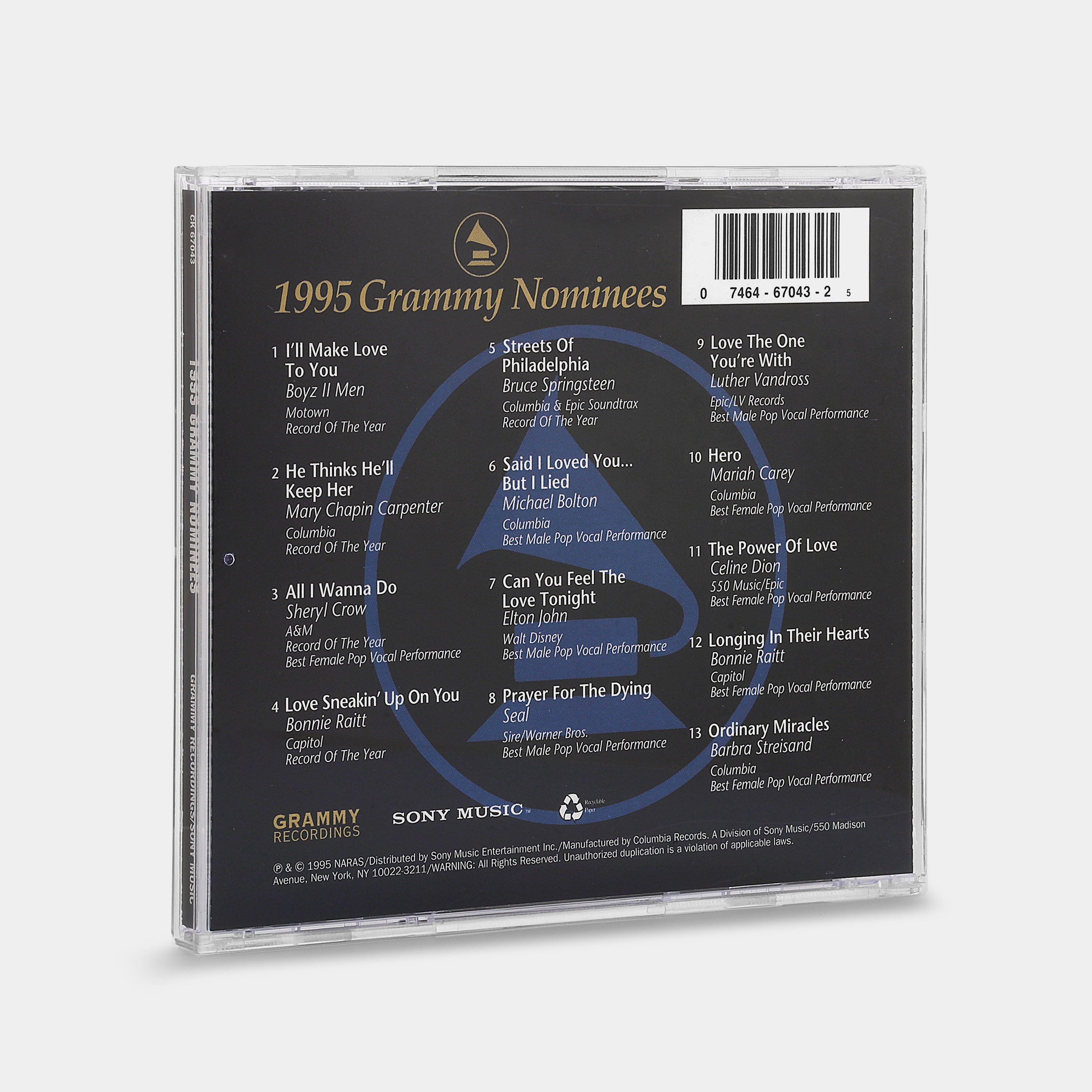 1995 Grammy Nominees CD