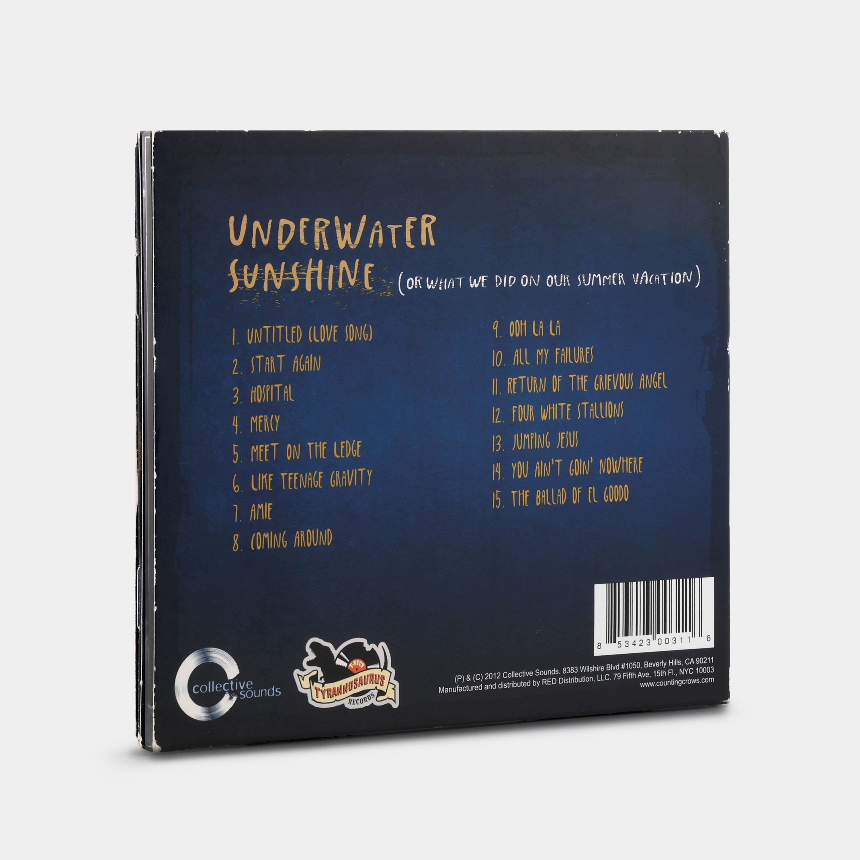 Counting Crows - Underwater Sunshine (Or What We Did On Our Summer Vacation) CD