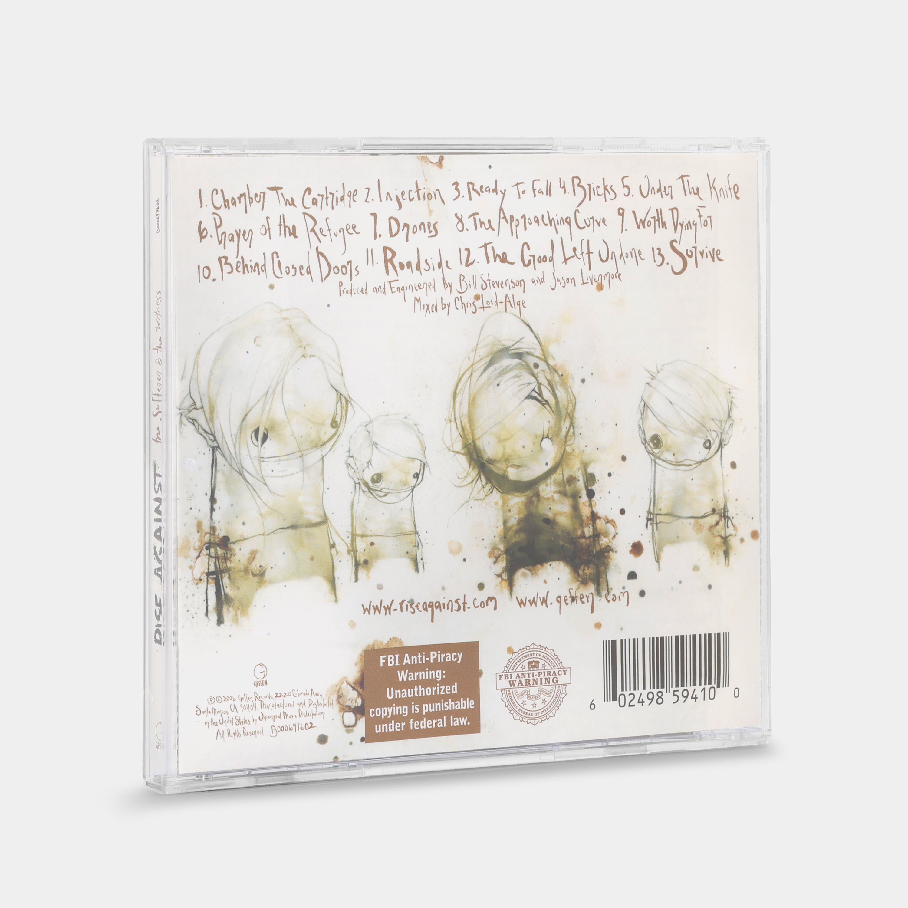 Rise Against - The Sufferer & The Witness CD
