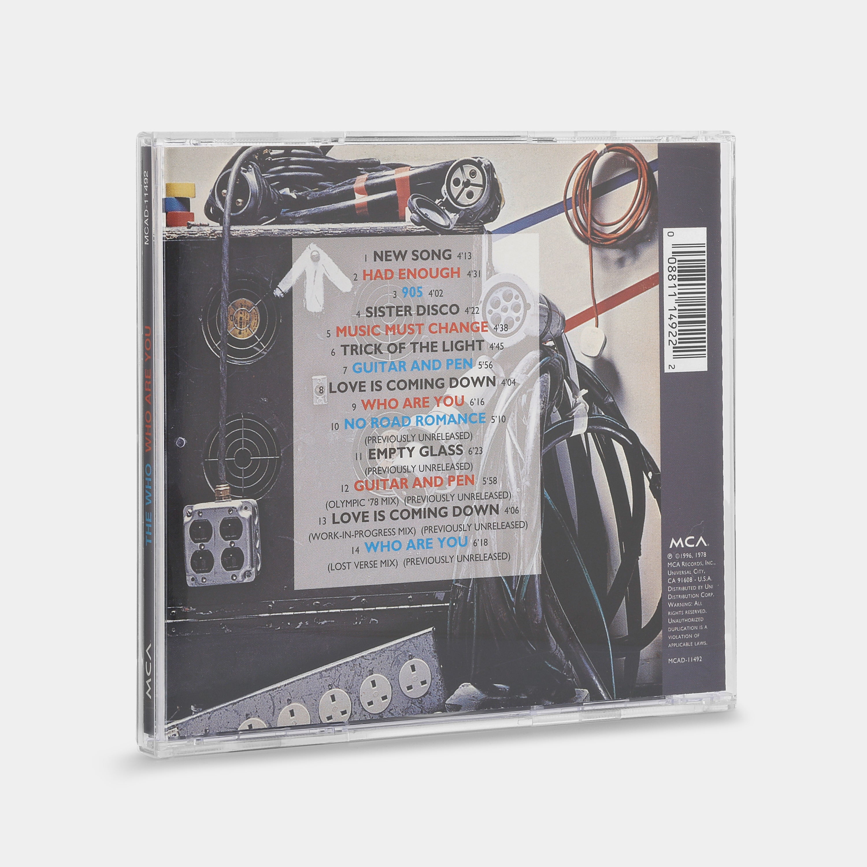 The Who - Who Are You CD