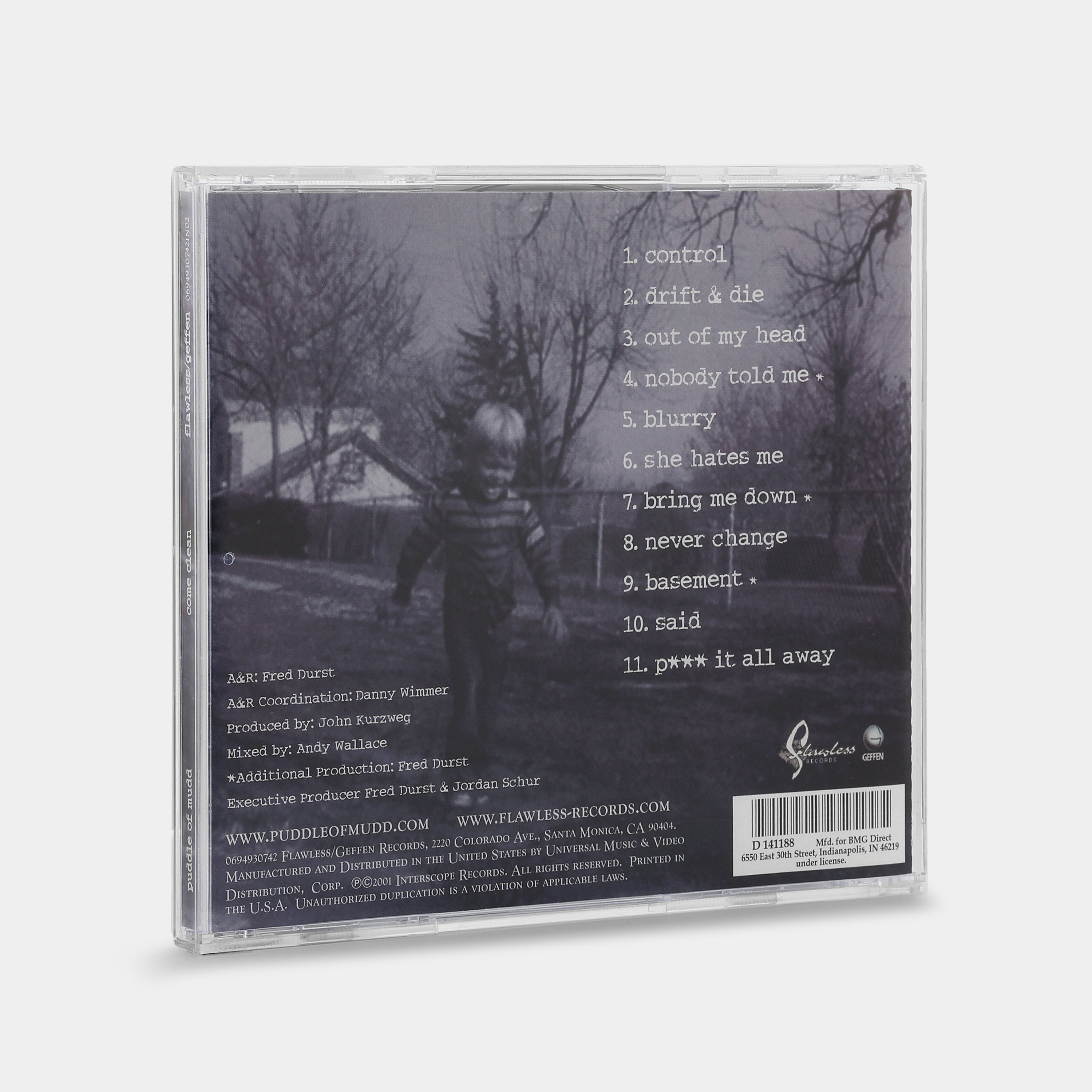 Puddle Of Mudd - Come Clean CD