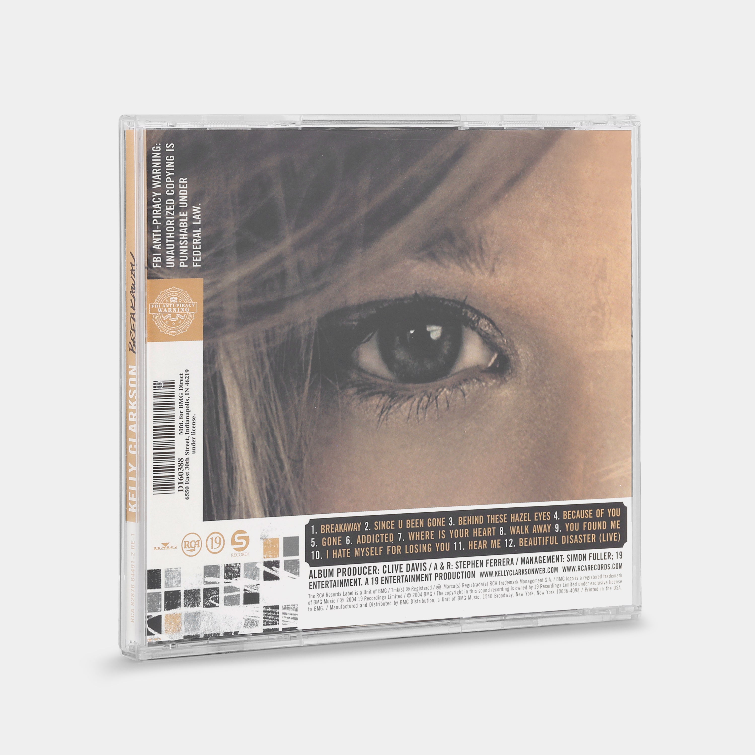 Kelly Clarkson - Breakaway CD