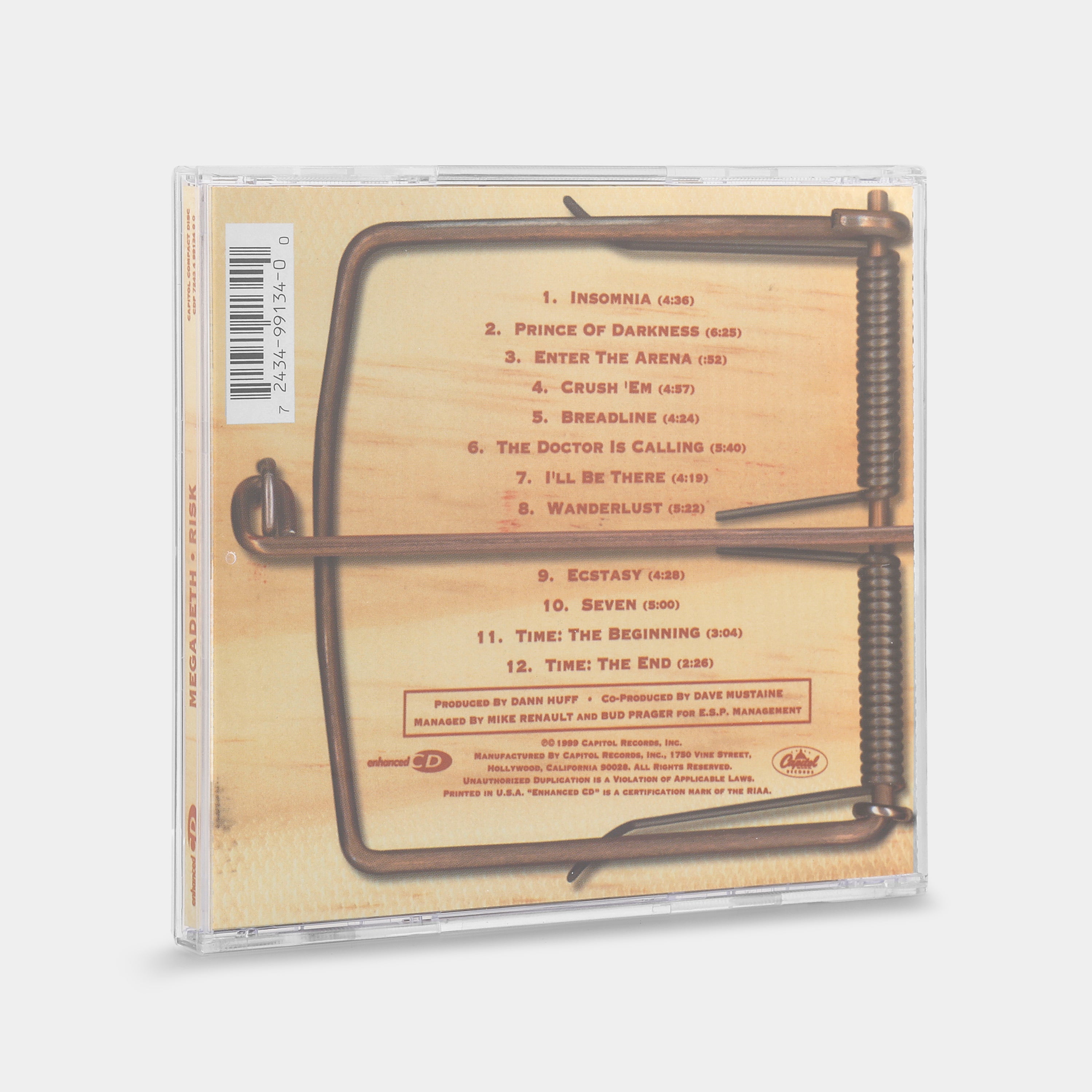 Megadeth - Risk CD