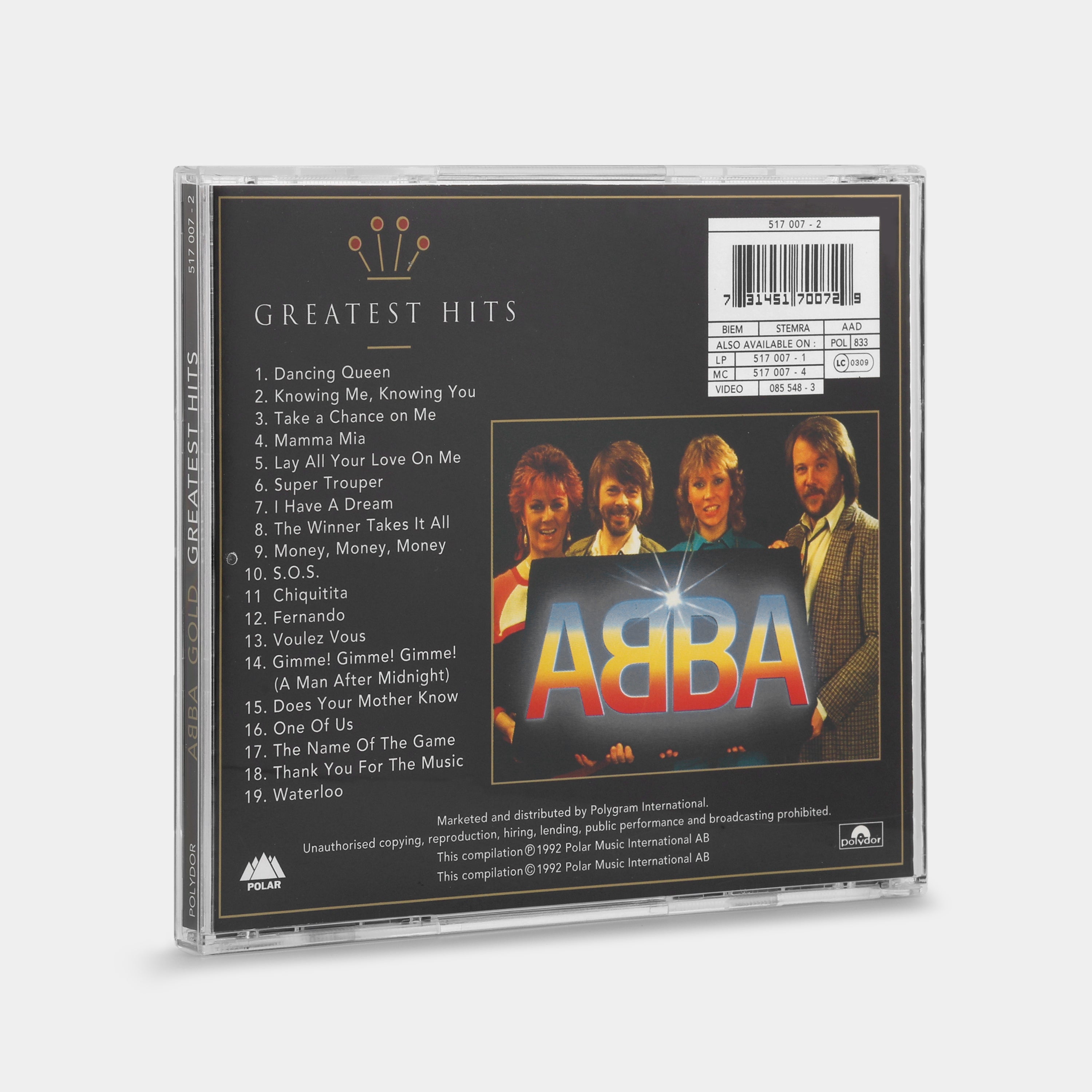 ABBA - Gold (Greatest Hits) CD
