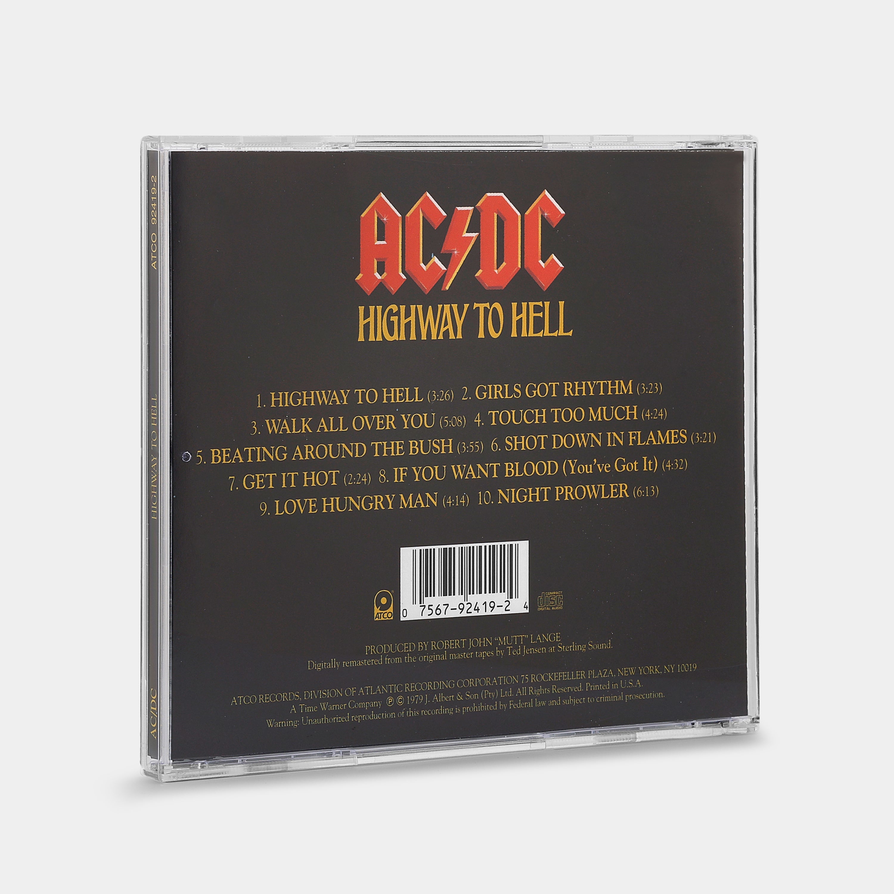 AC/DC - Highway To Hell CD