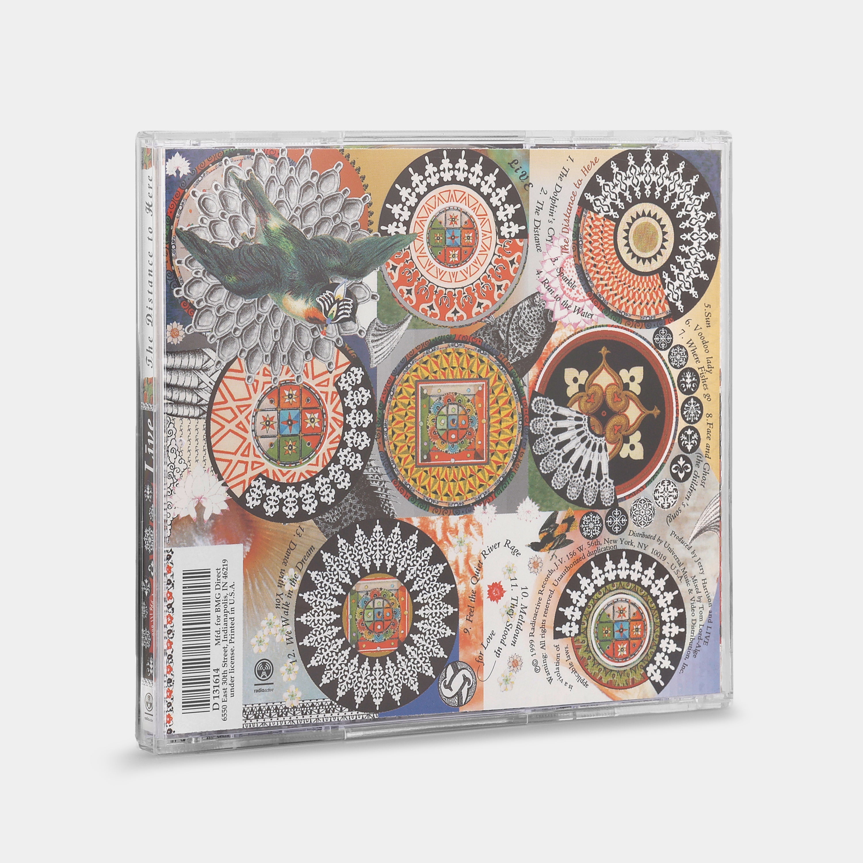 Live - The Distance To Here CD