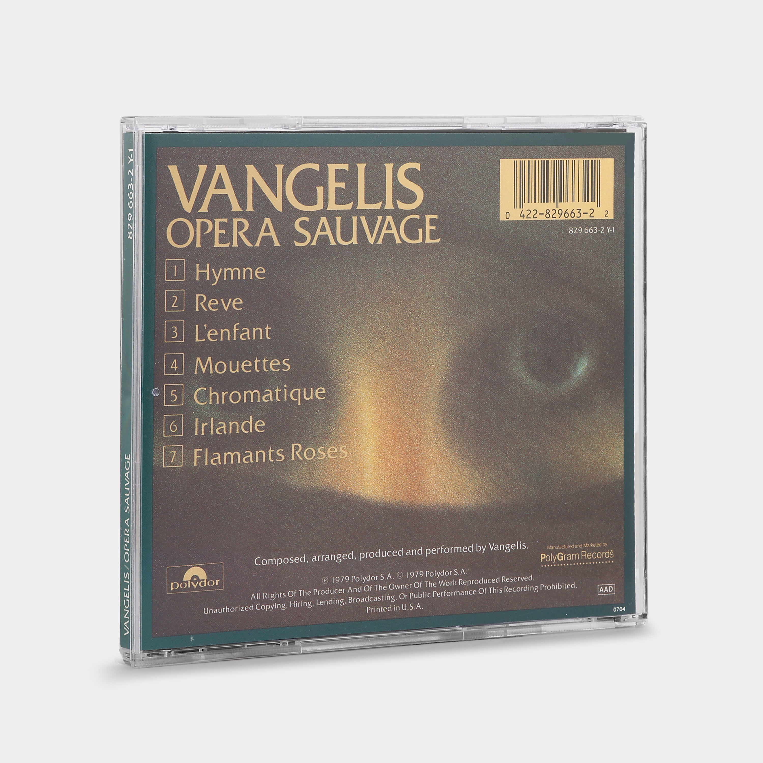 Vangelis - Opera Sauvage CD