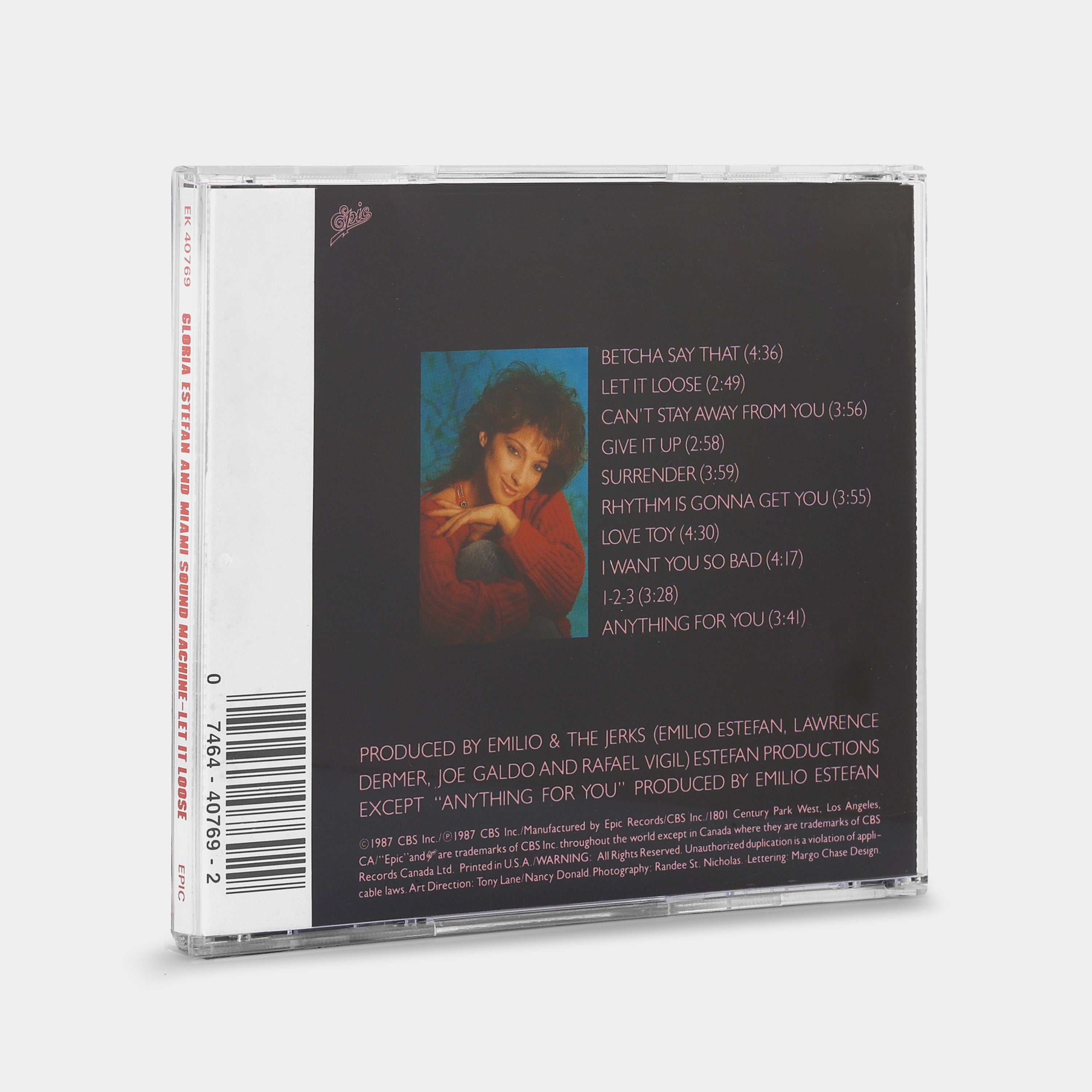 Gloria Estefan And Miami Sound Machine - Let It Loose CD