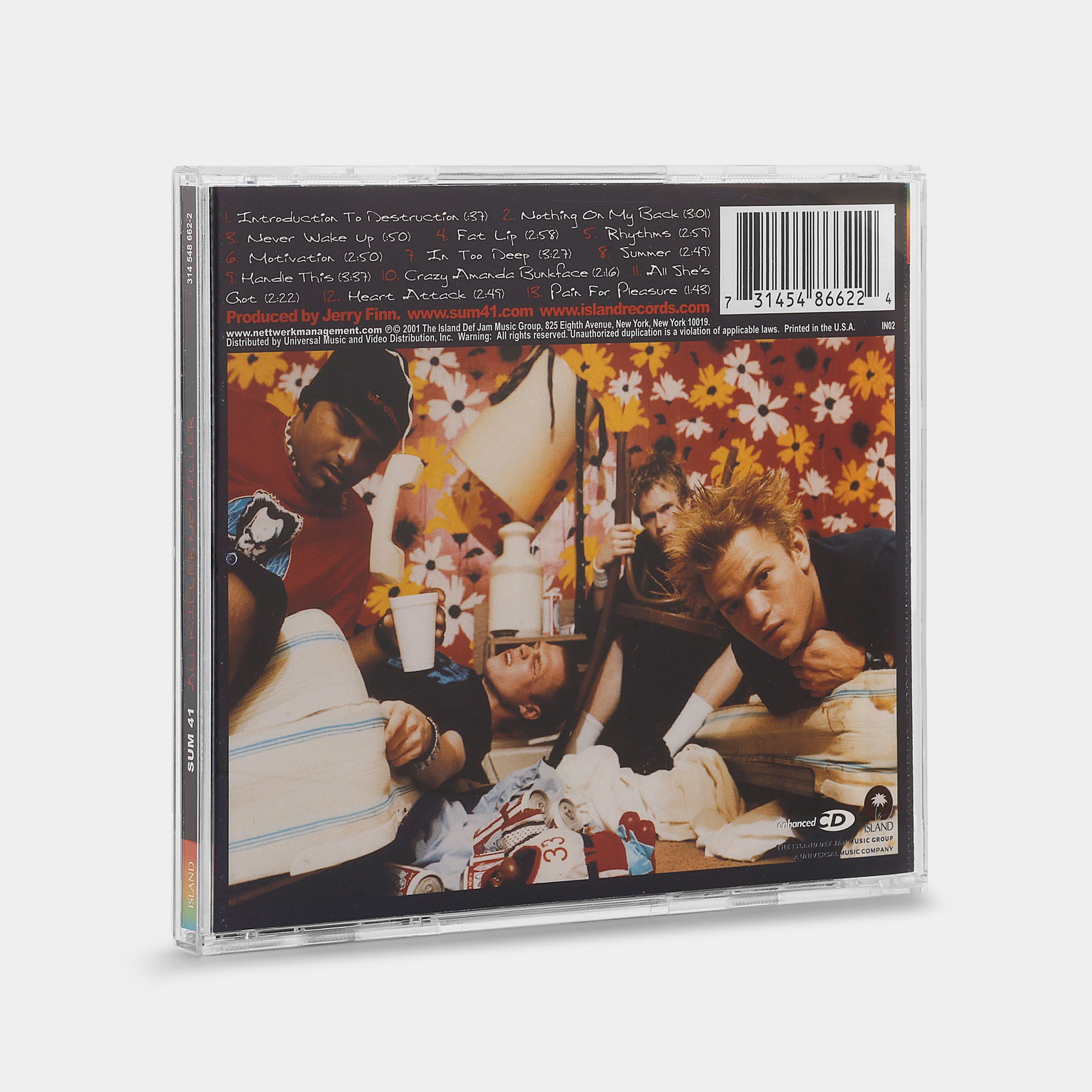 Sum 41 - All Killer No Filler CD