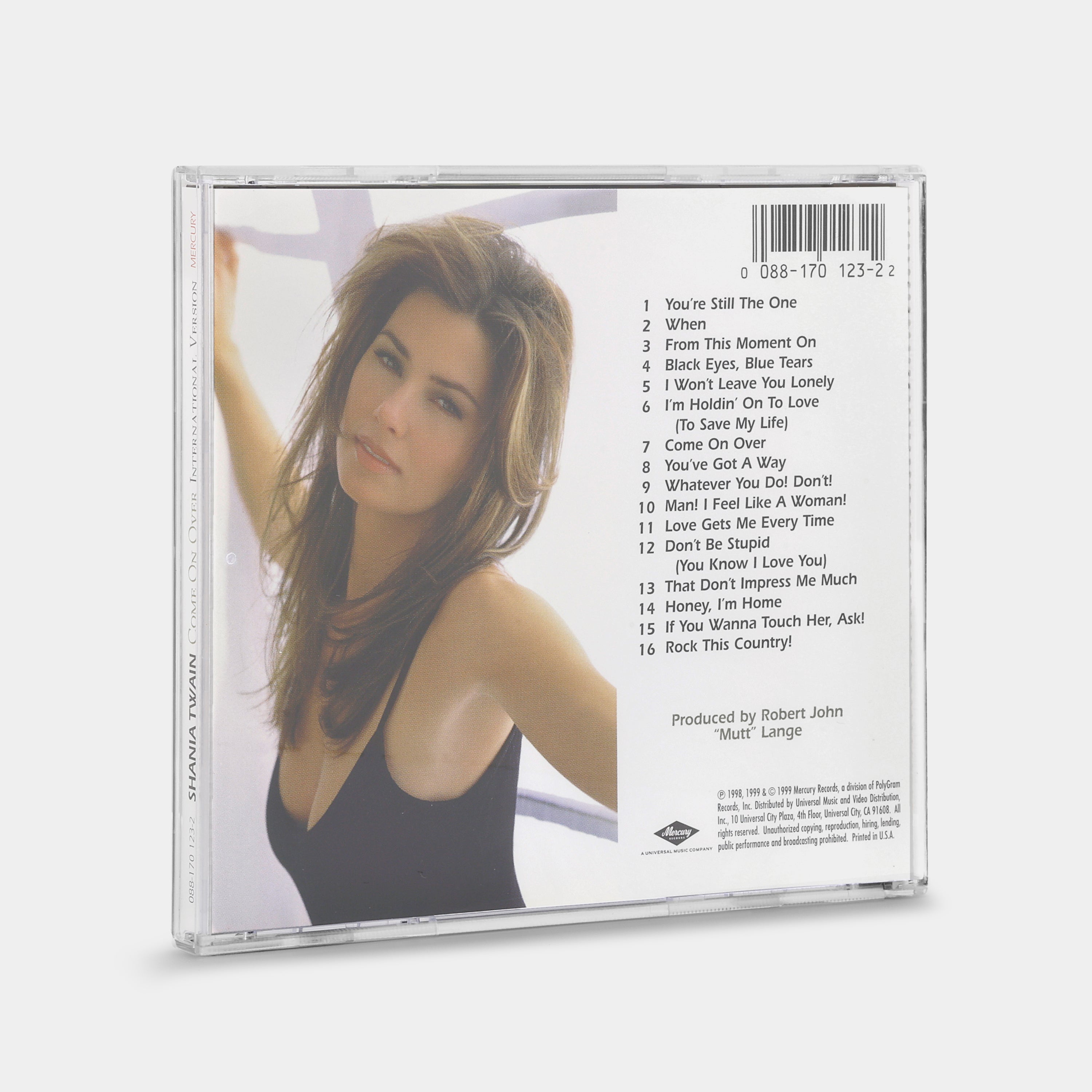 Shania Twain - Come On Over (International Version) CD