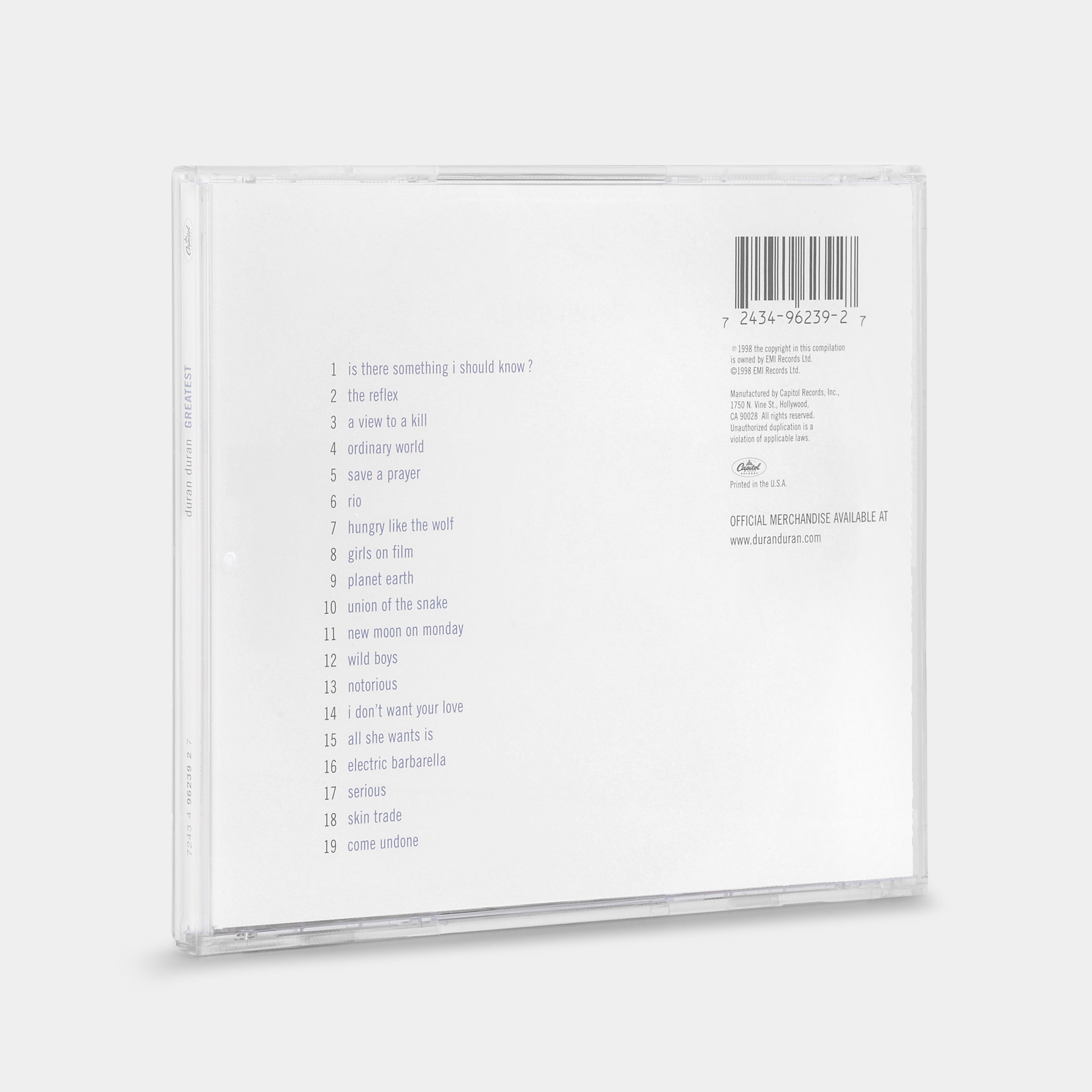 Duran Duran - Greatest CD