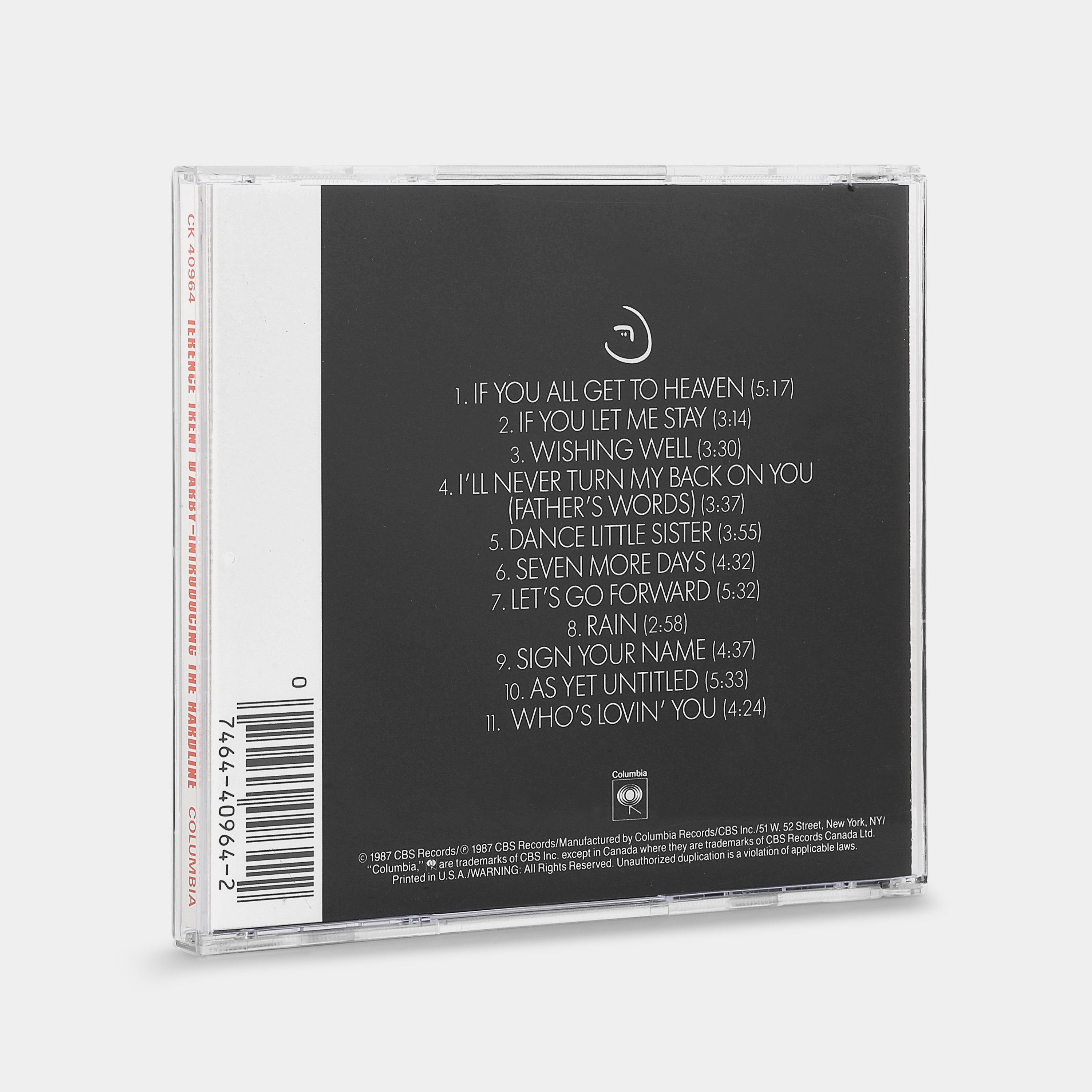 Terence Trent D'Arby - Introducing The Hardline According To Terence Trent D'Arby CD