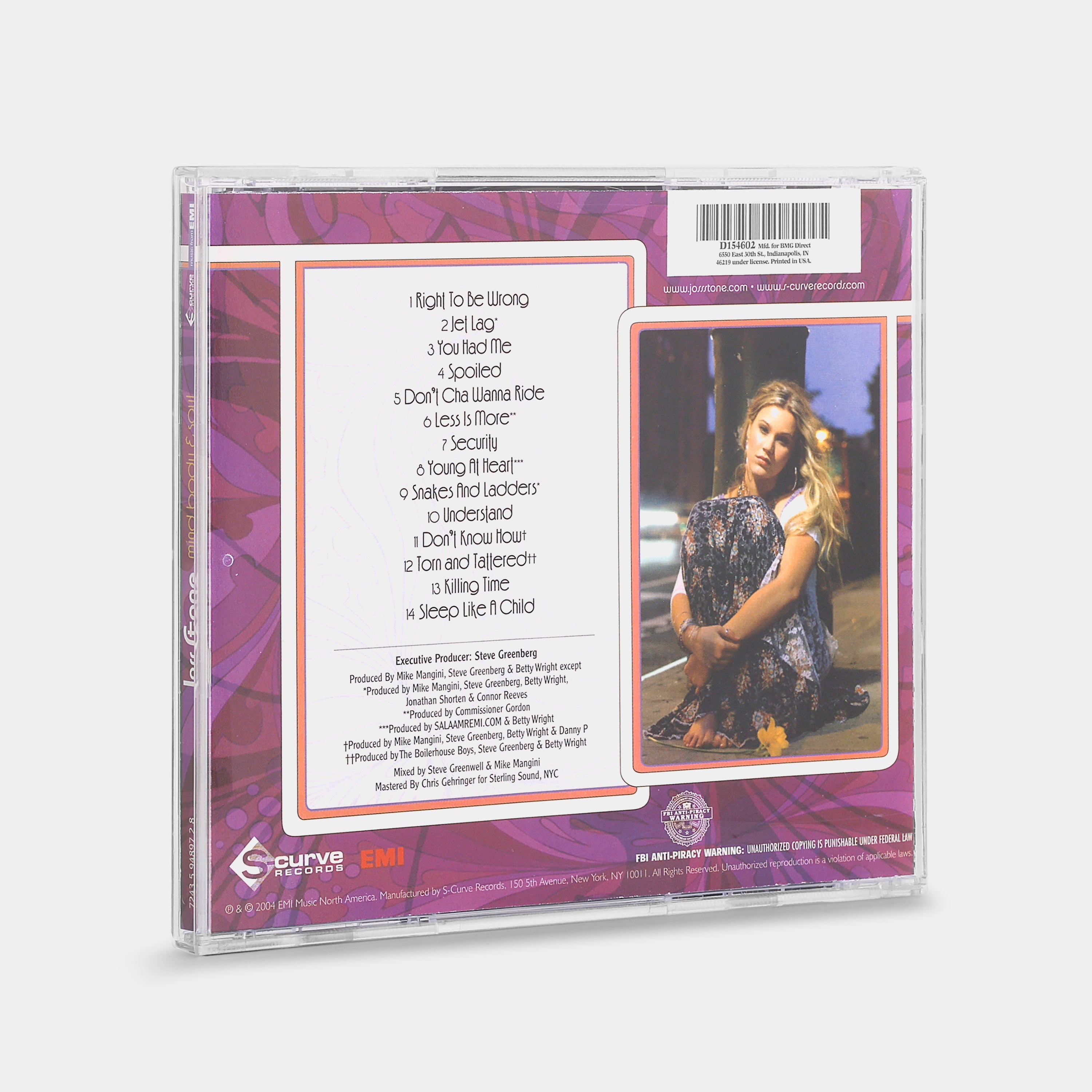 Joss Stone - Mind, Body & Soul CD