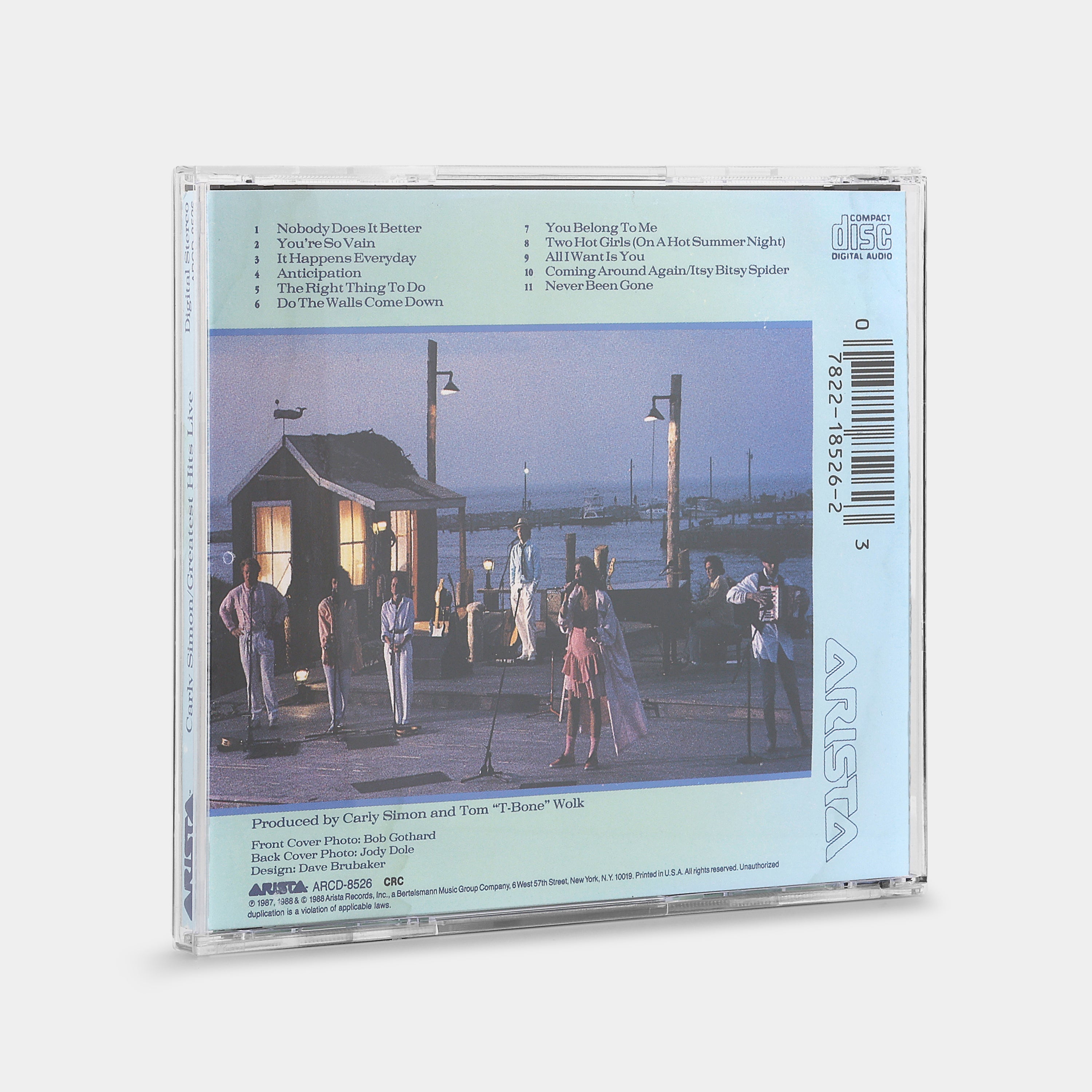 Carly Simon - Greatest Hits Live CD