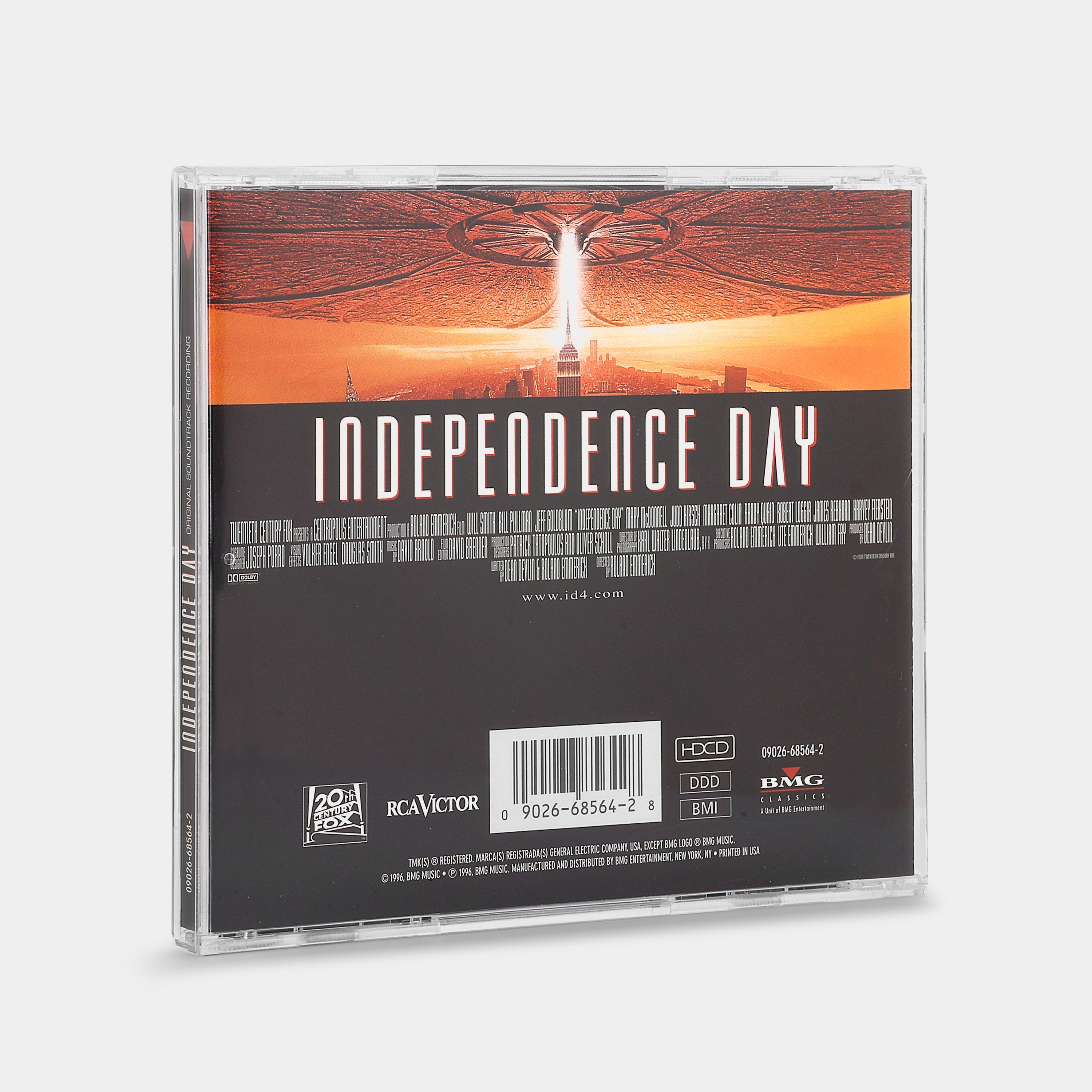Independence Day (Original Soundtrack Recording) CD