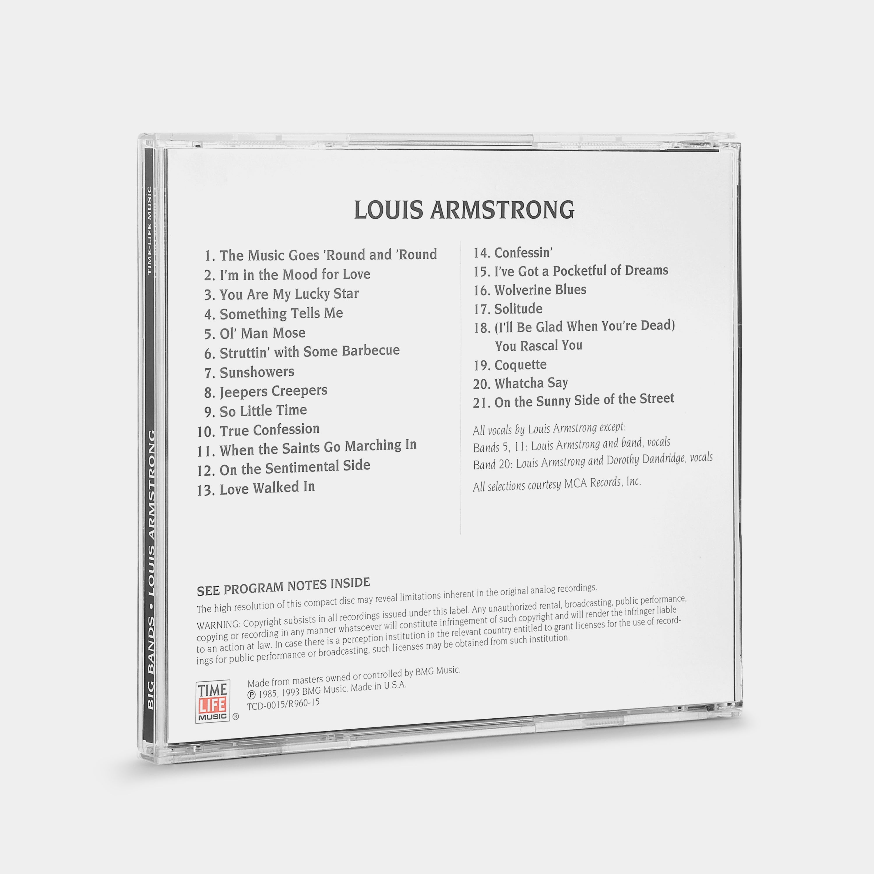 Louis Armstrong - Big Bands: Louis Armstrong CD