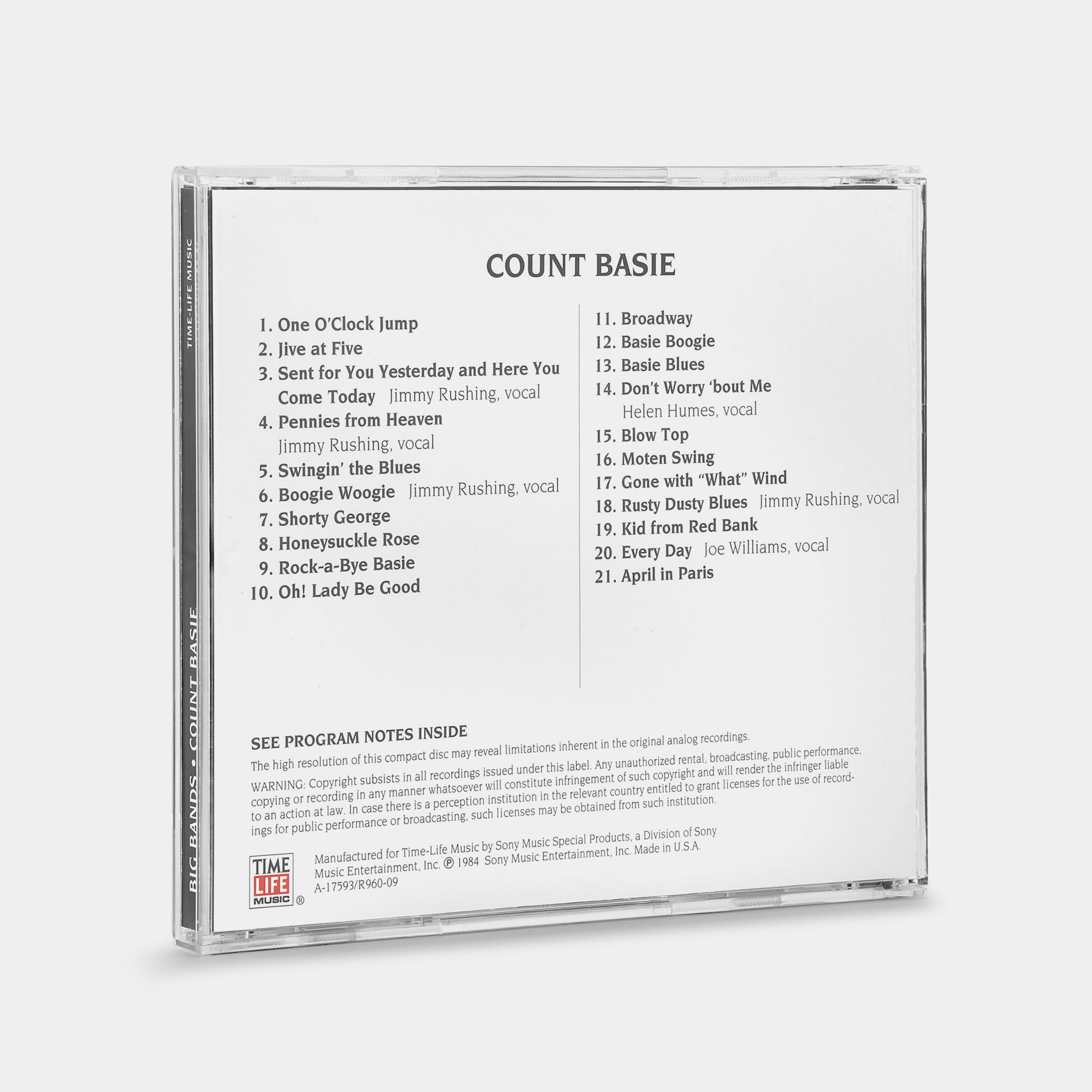 Count Basie - Big Bands: Count Basie CD