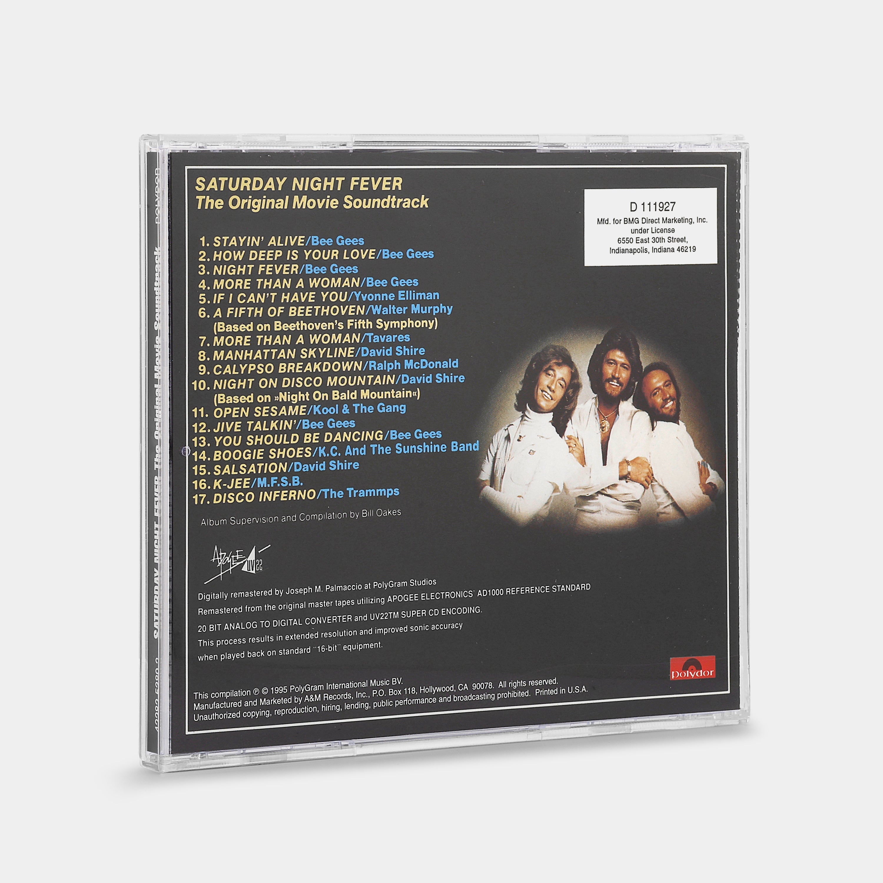 Saturday Night Fever (The Original Movie Sound Track) CD