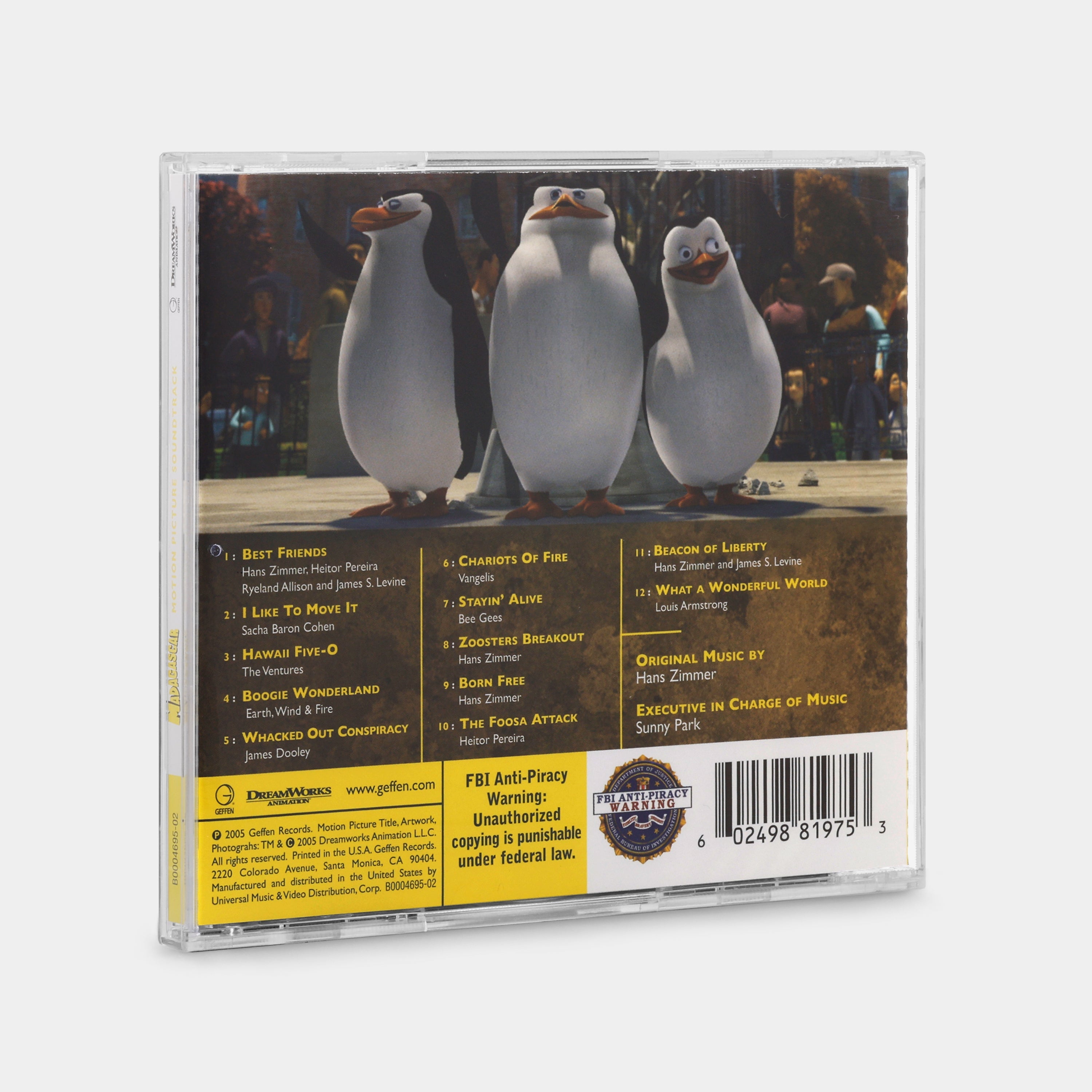 Madagascar (Motion Picture Soundtrack) CD