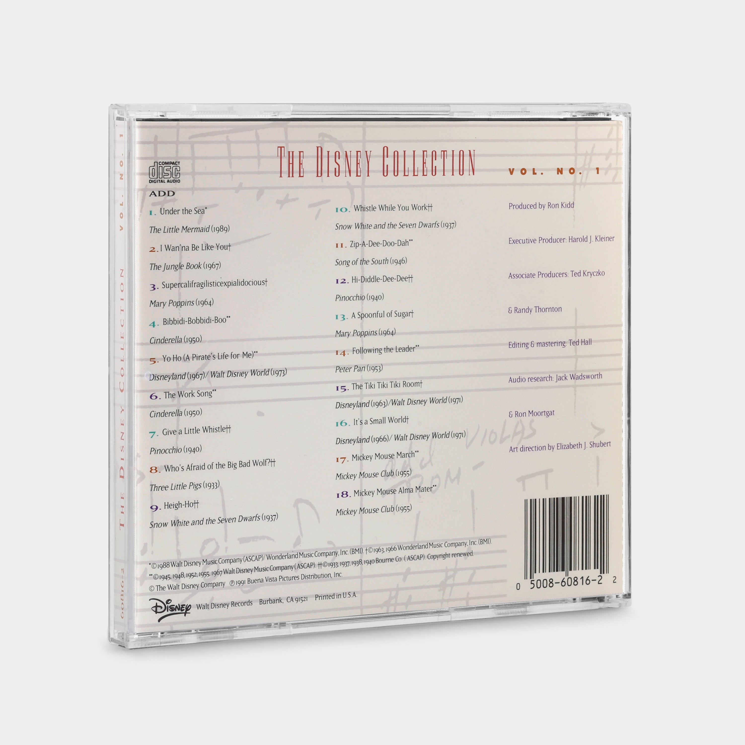 The Disney Collection Vol. No. 1 CD
