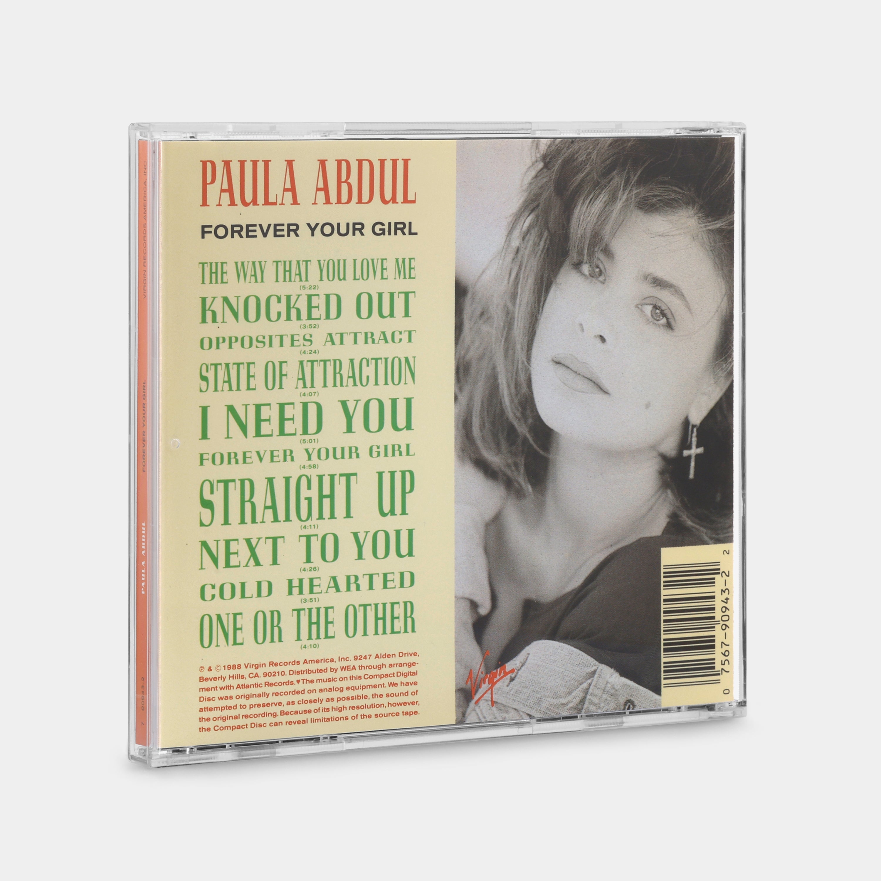 Paula Abdul - Forever Your Girl CD