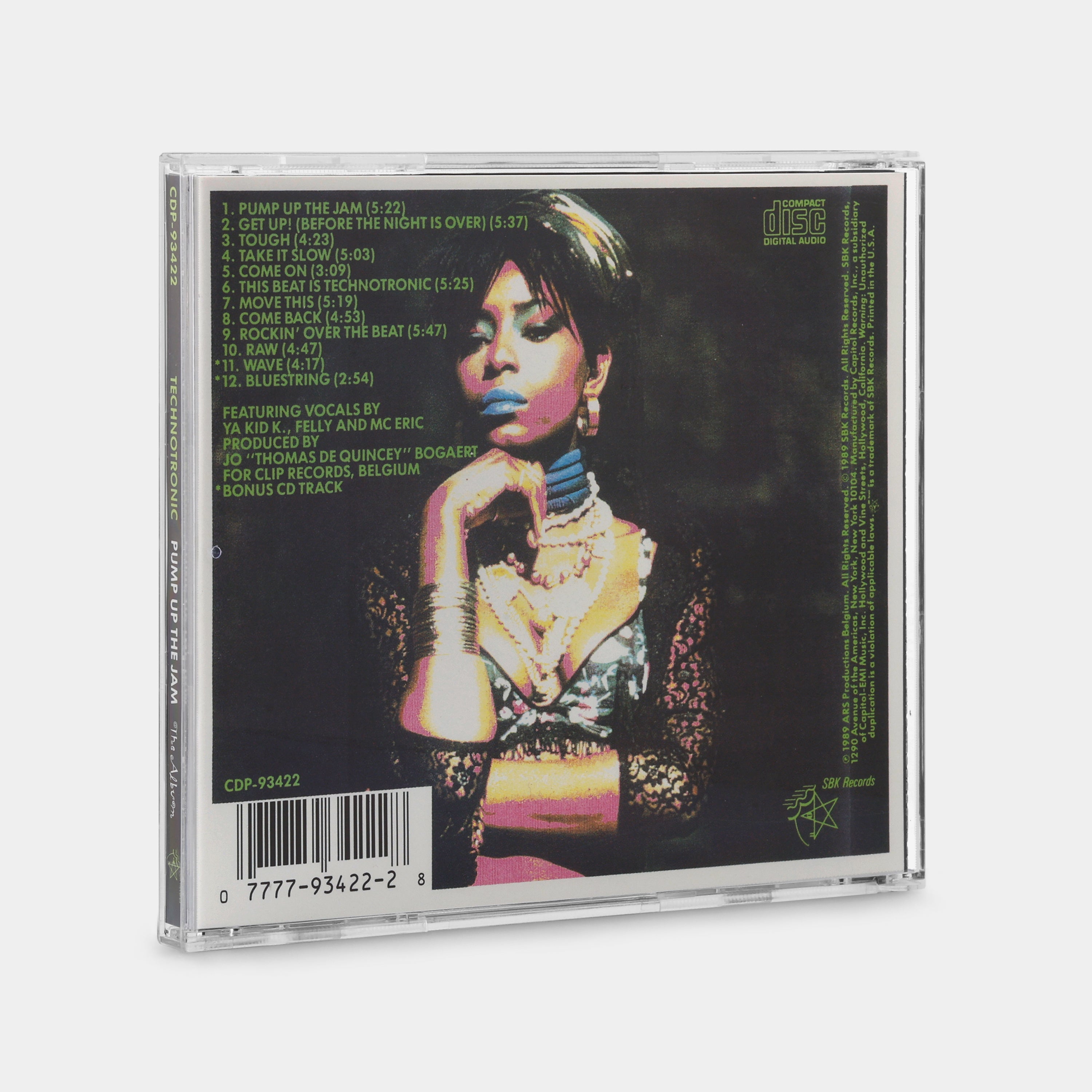 Technotronic - Pump Up The Jam: The Album CD