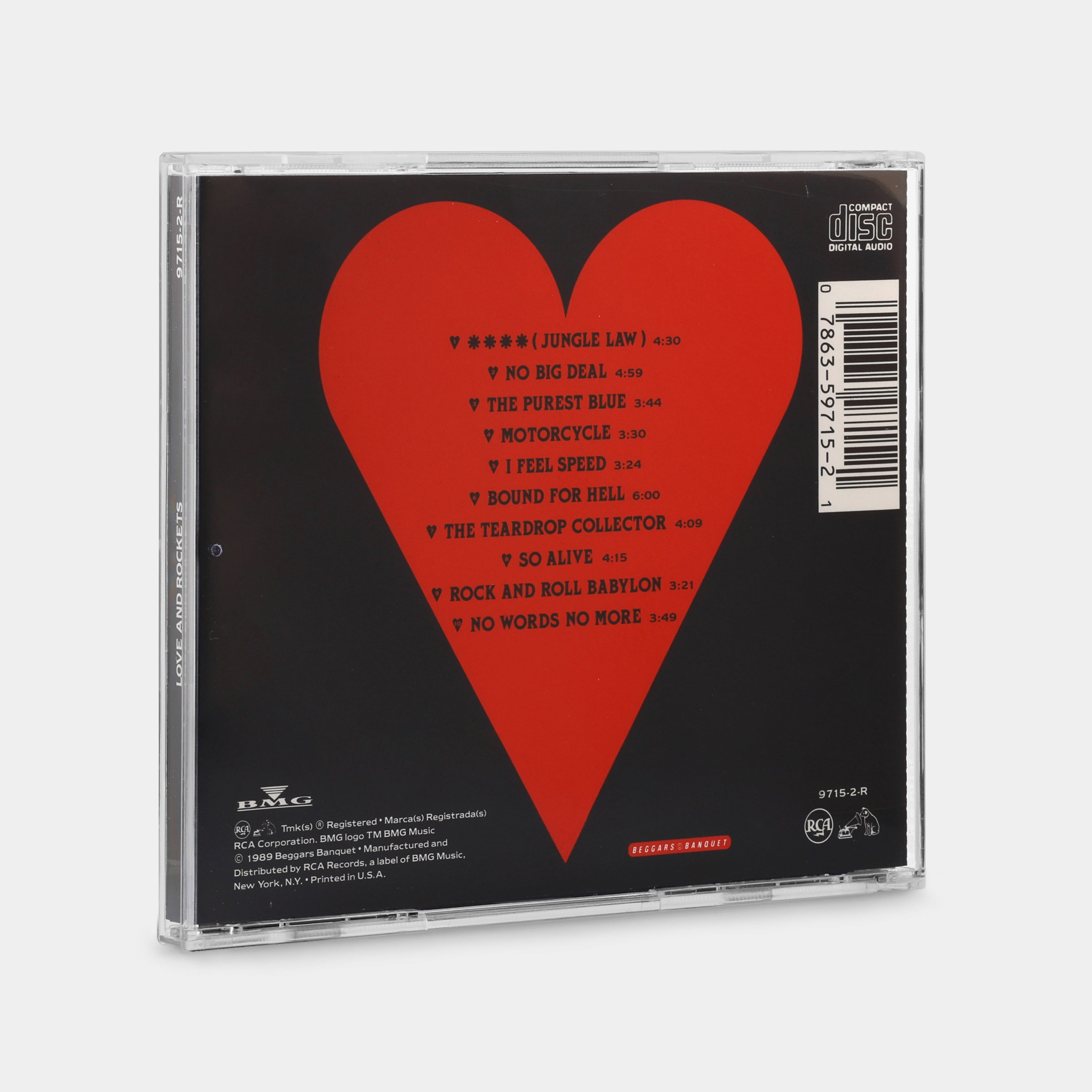 Love And Rockets - Love And Rockets CD