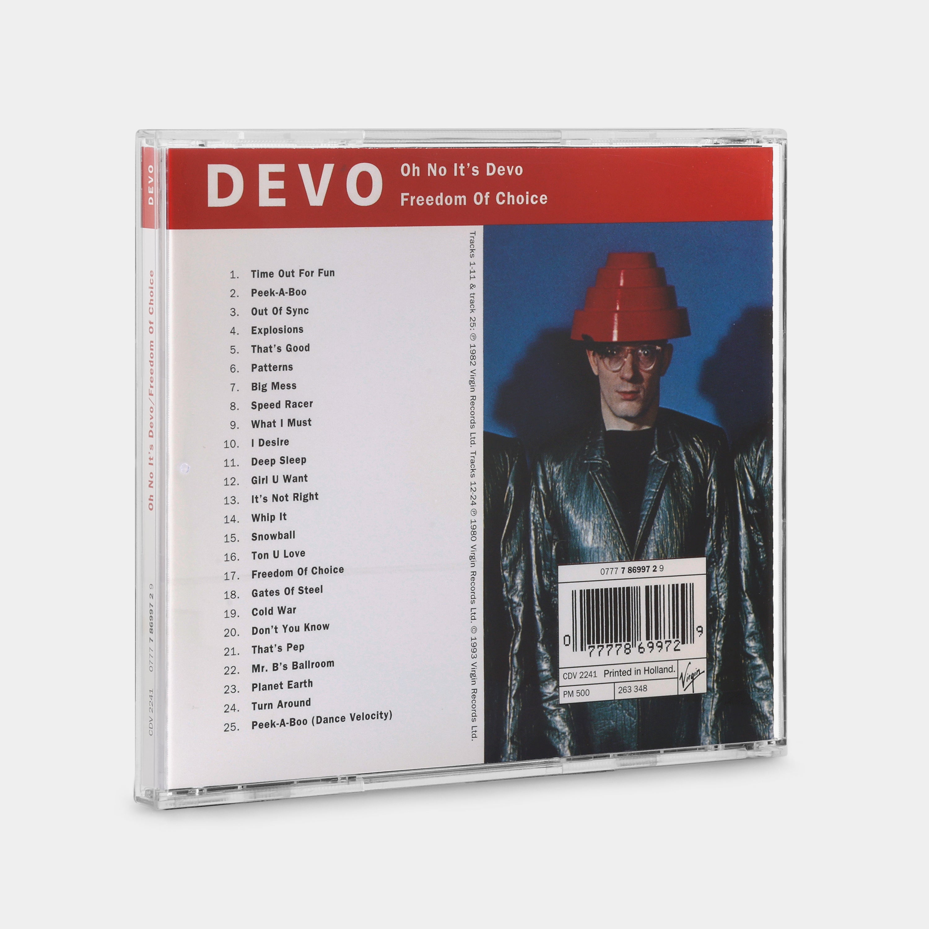 Devo - Oh, No! It's Devo / Freedom Of Choice CD