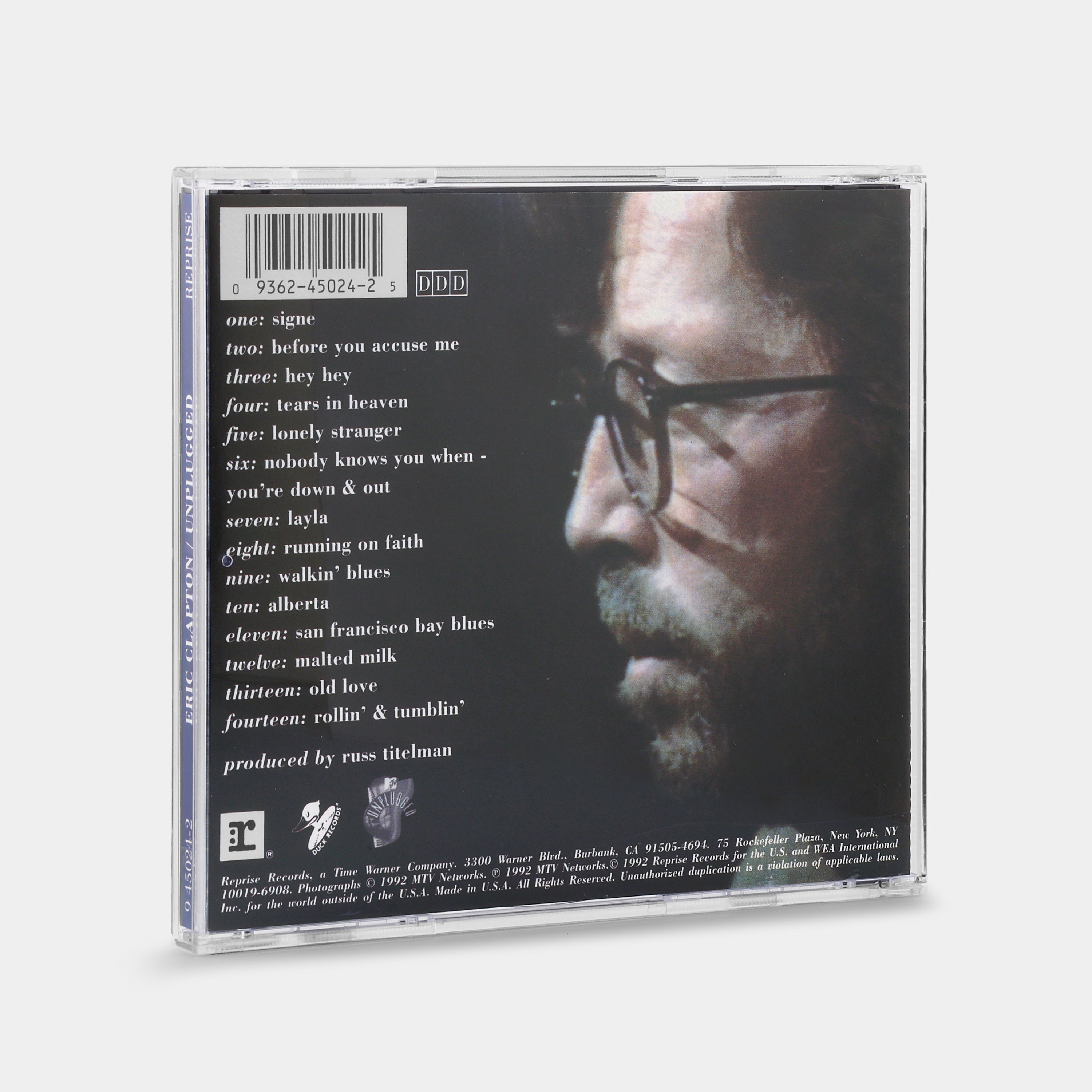 Eric Clapton - Unplugged CD