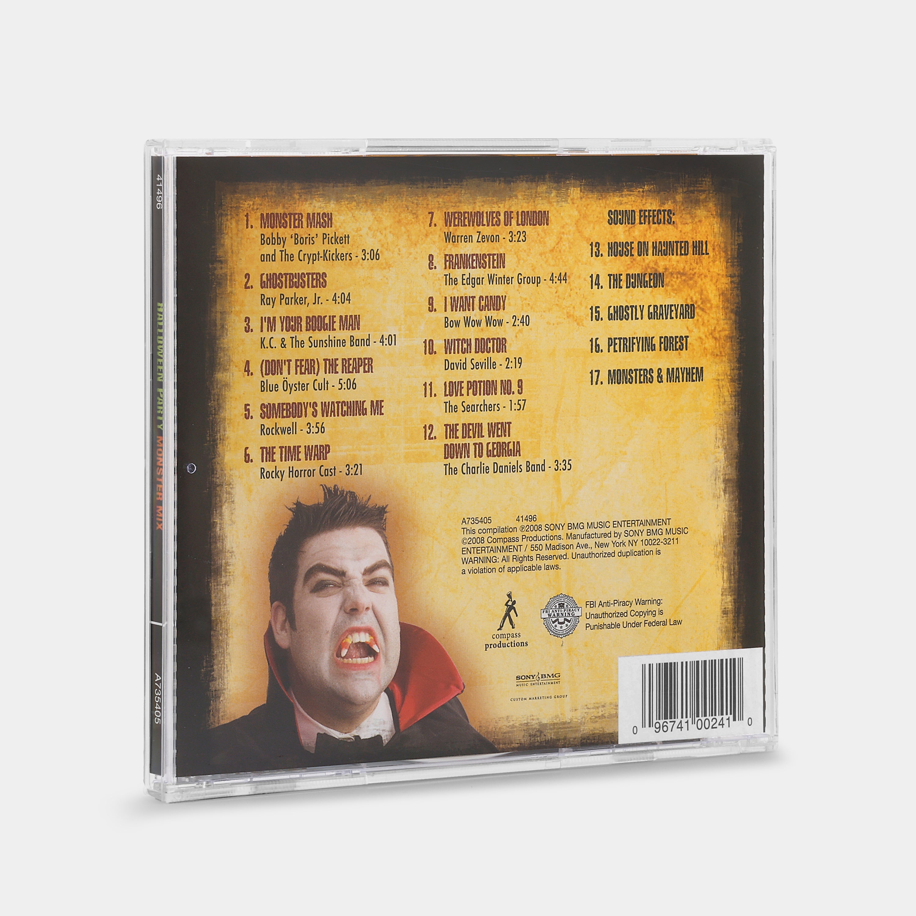 Halloween Party Monster Mix CD
