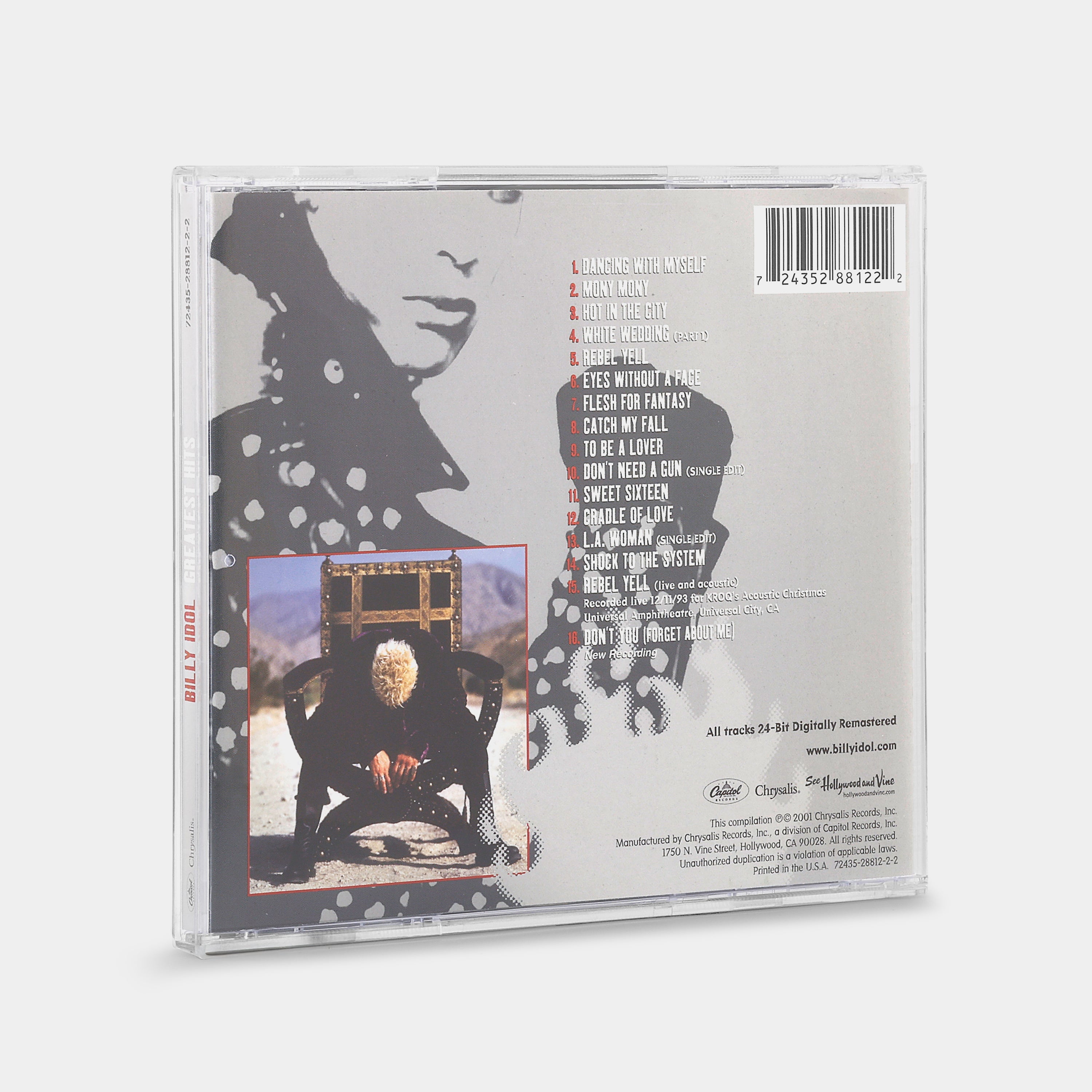 Billy Idol - Greatest Hits CD