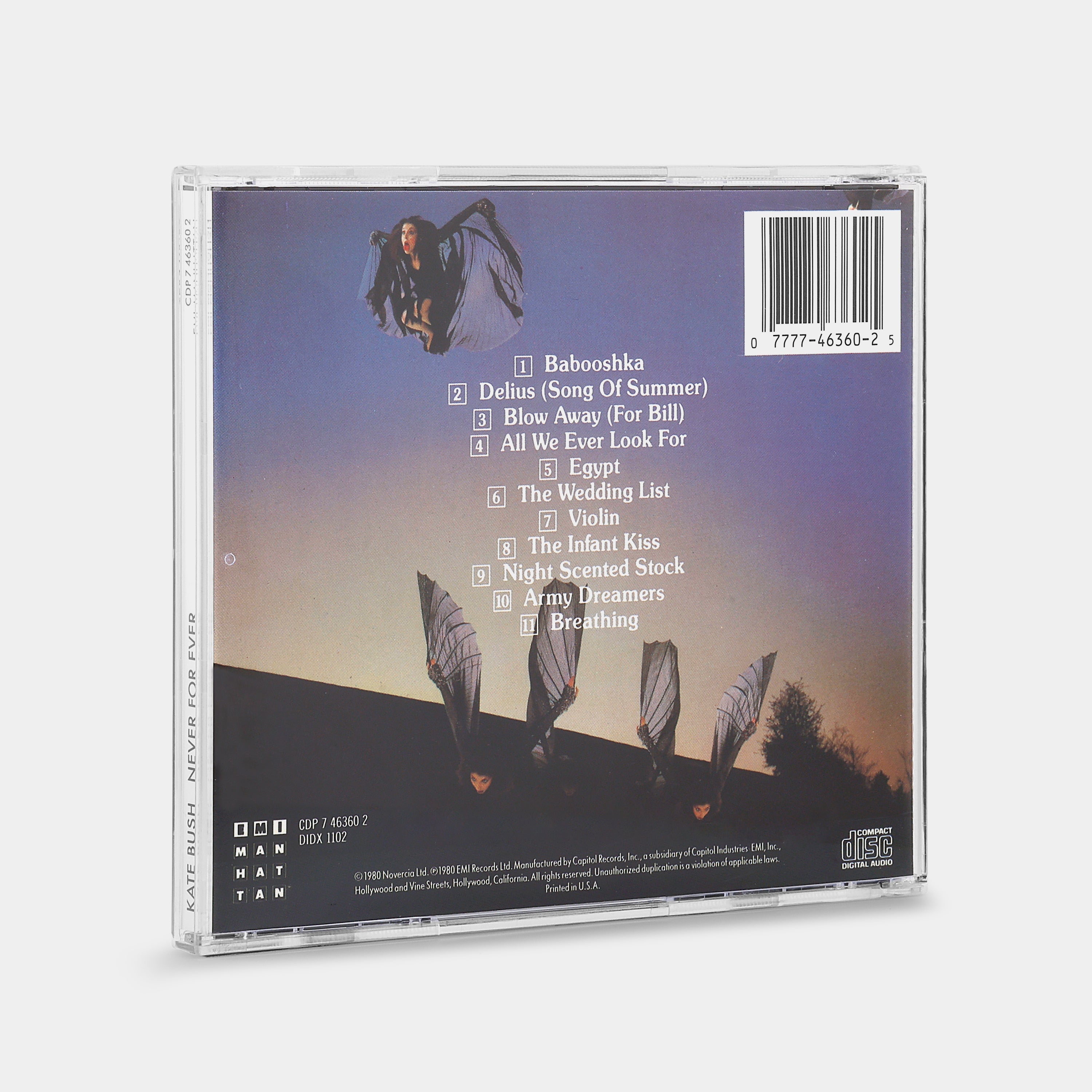Kate Bush - Never For Ever CD