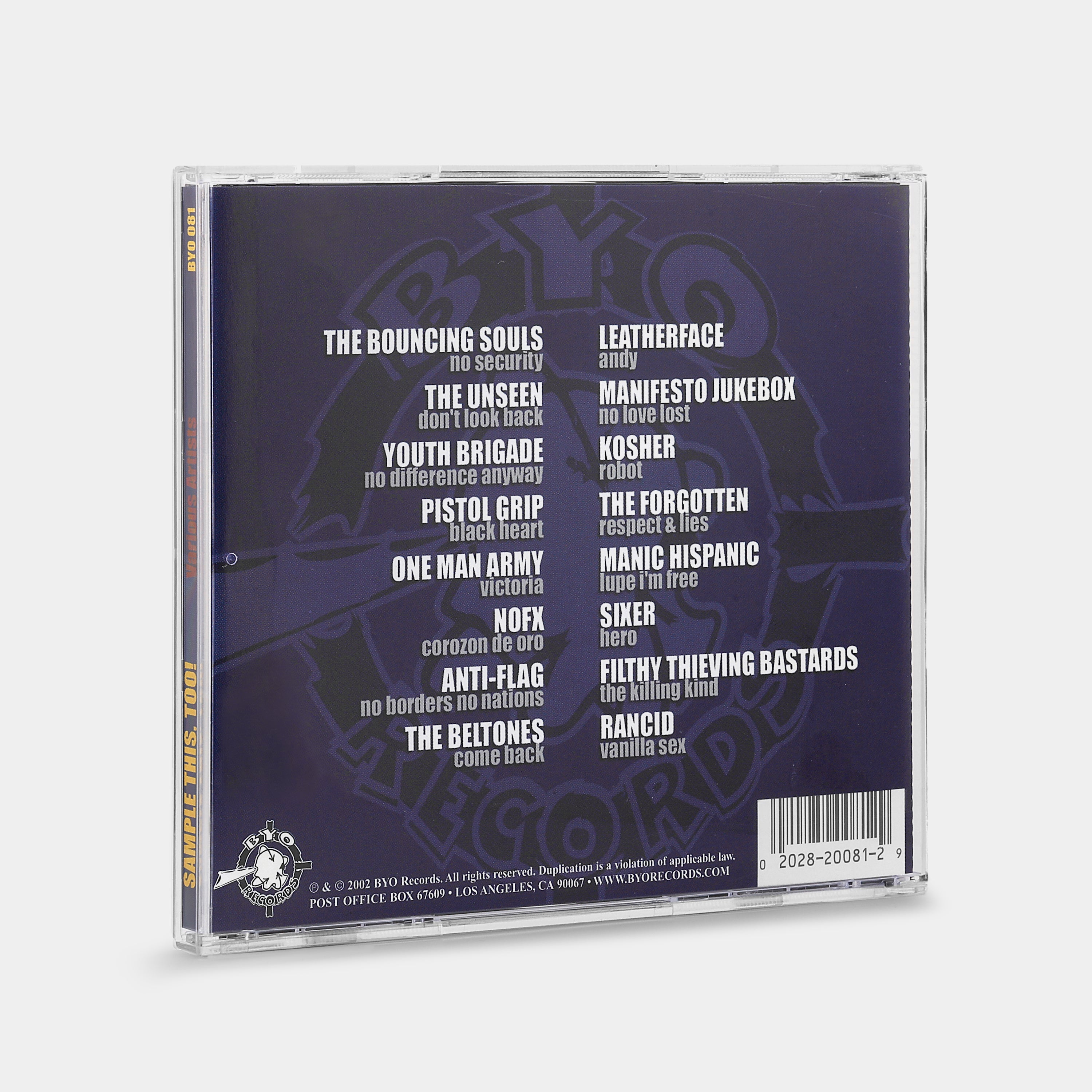 BYO Presnets: Sample This Too CD – Retrospekt