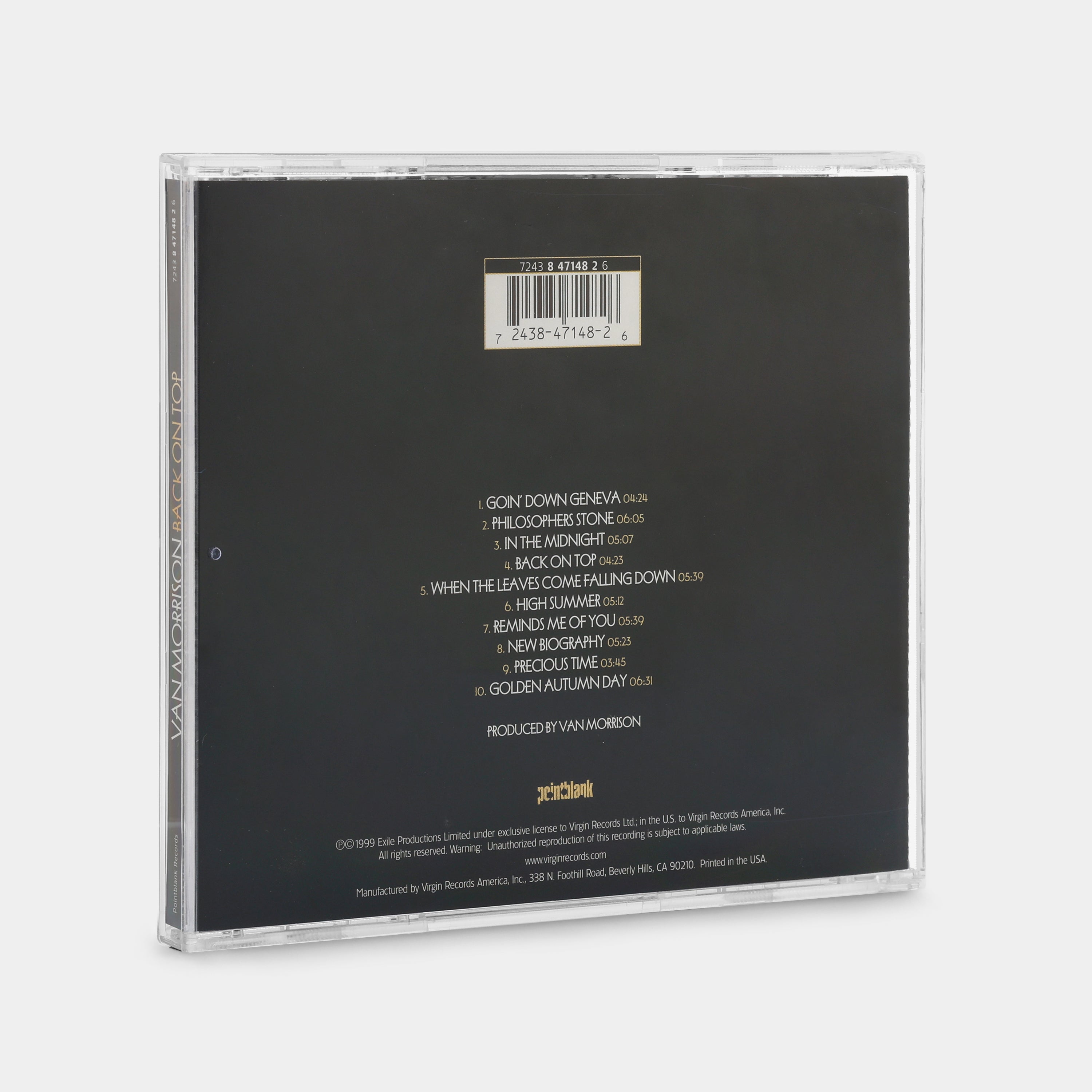 Van Morrison - Back On Top CD