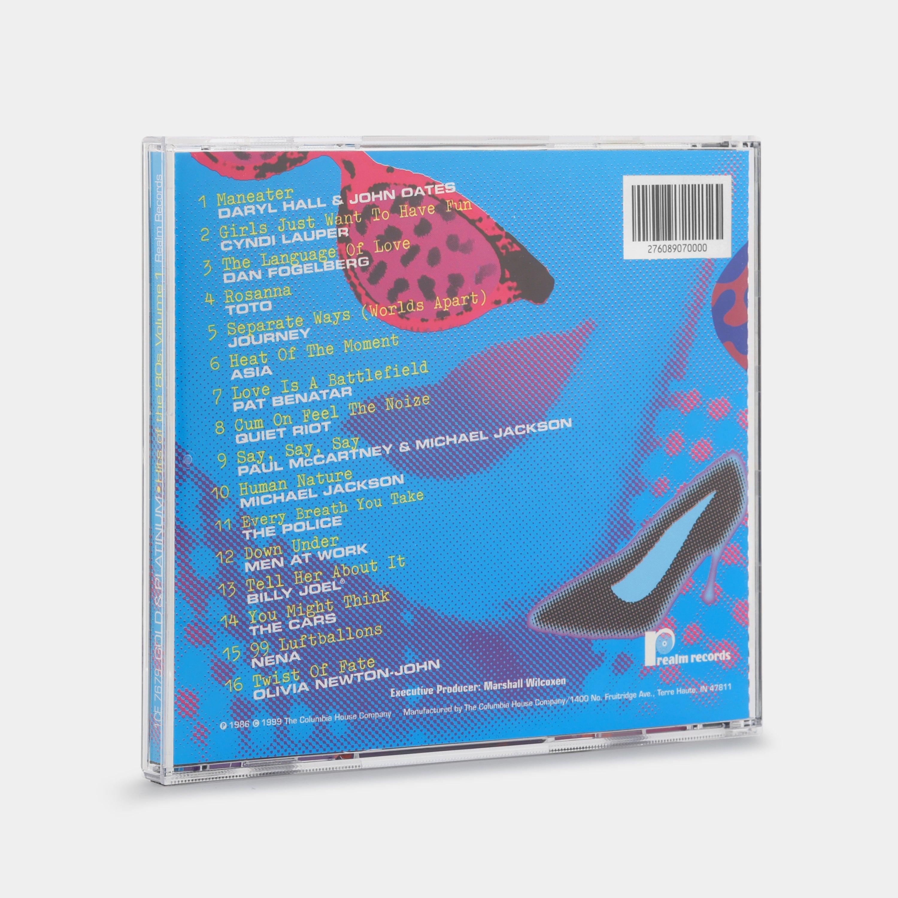 Gold & Platinum Hits Of The '80s, Vol. 1 CD