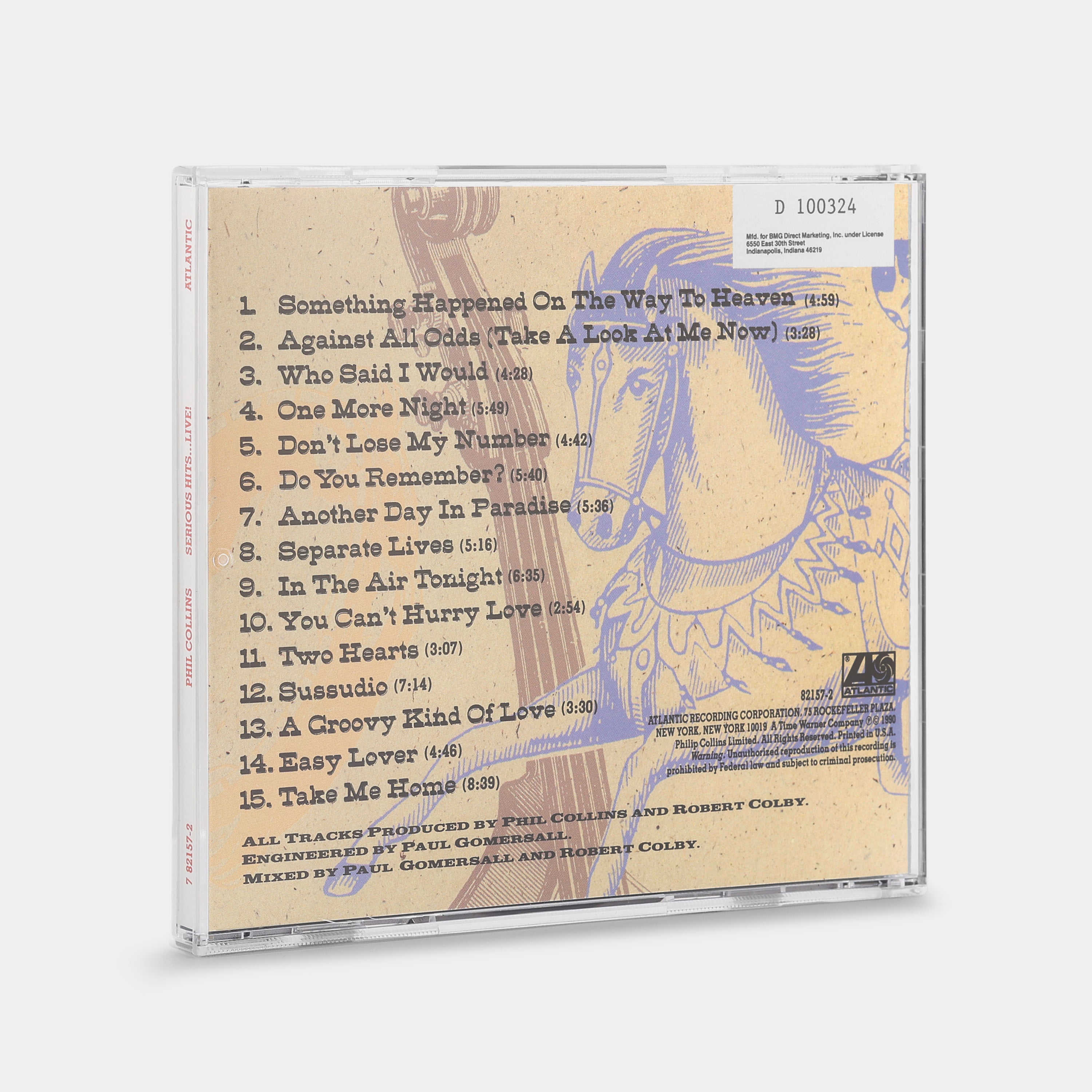 Phil Collins - Serious Hits... Live! CD
