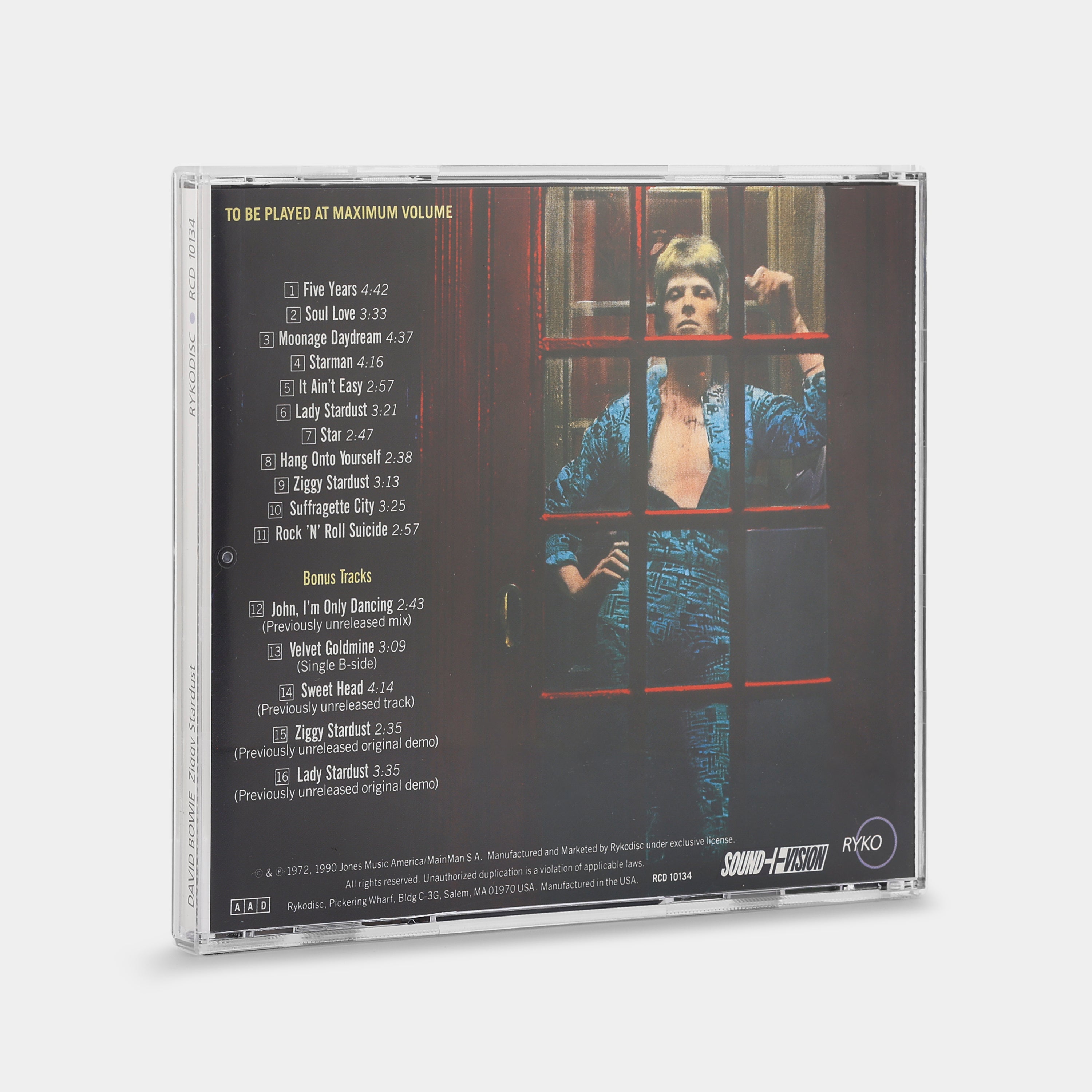 David Bowie - The Rise And Fall Of Ziggy Stardust And The Spiders From Mars CD