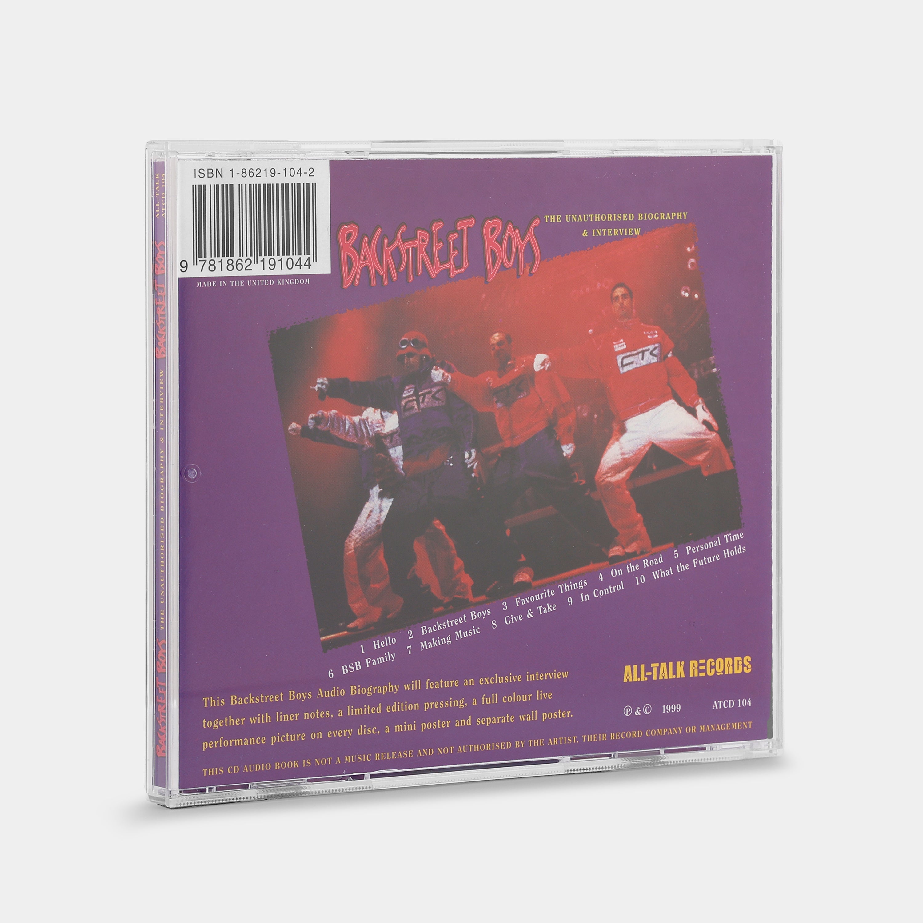 Backstreet Boys - The Unauthorised Biography Interview CD