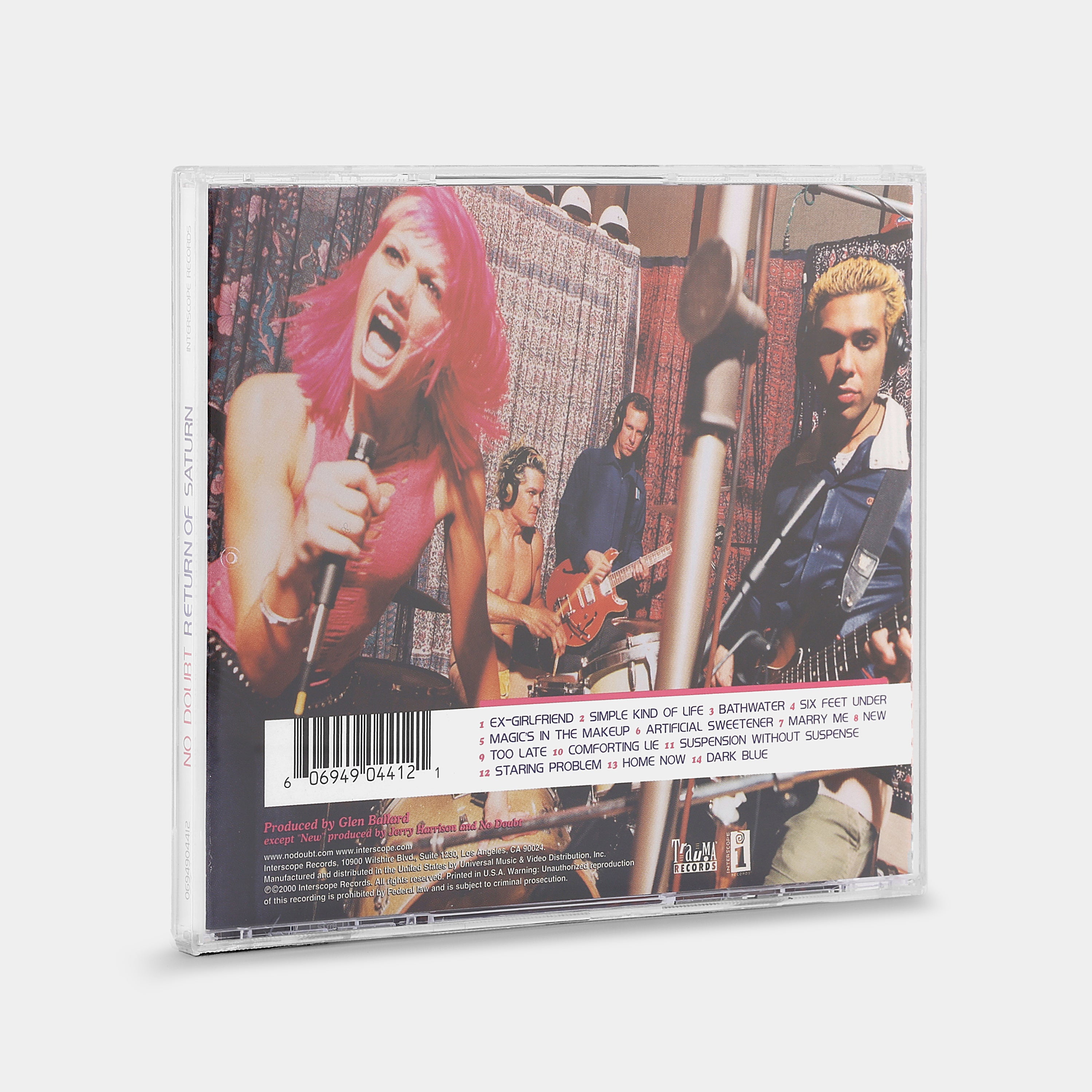 No Doubt - Return Of Saturn CD