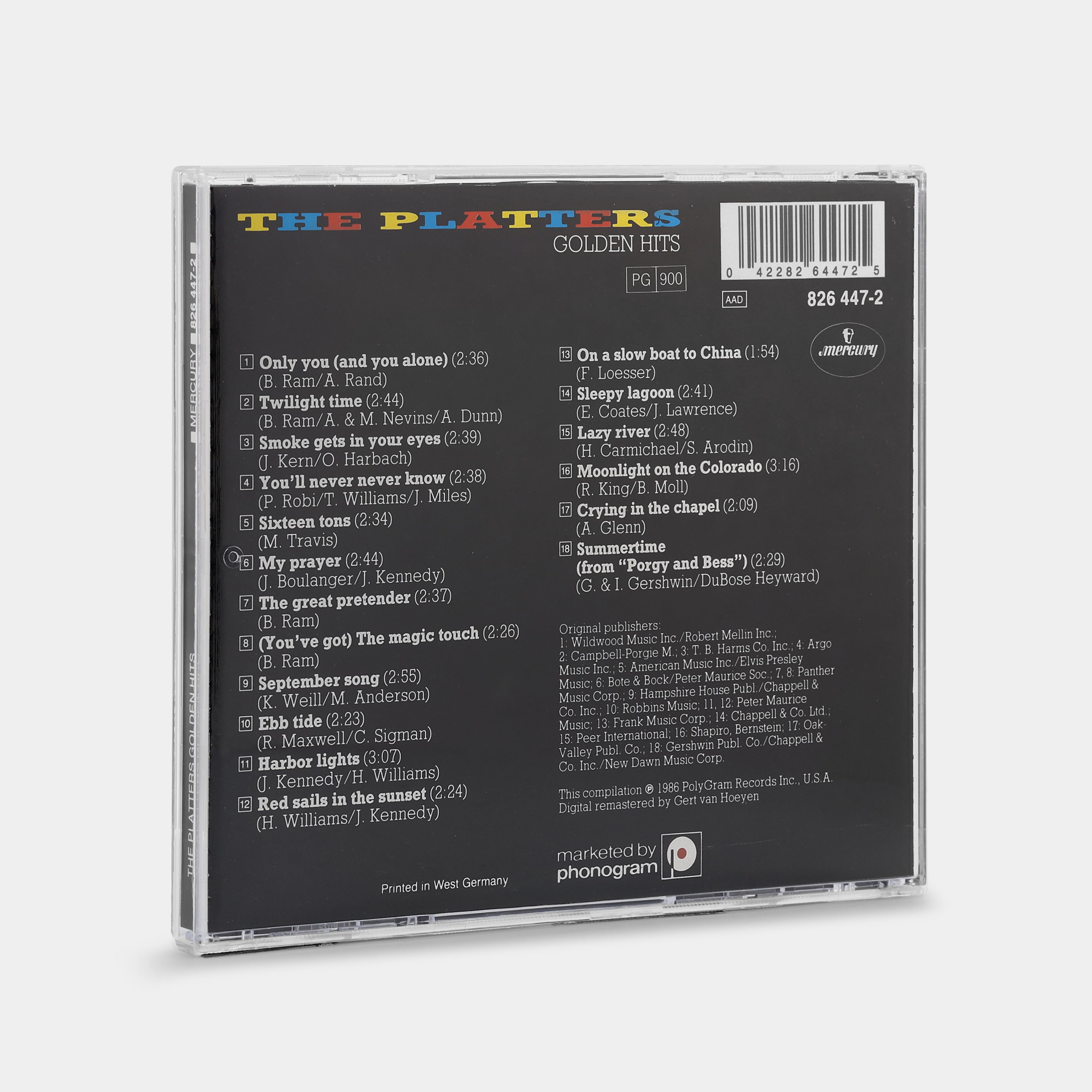 The Platters - Golden Hits CD